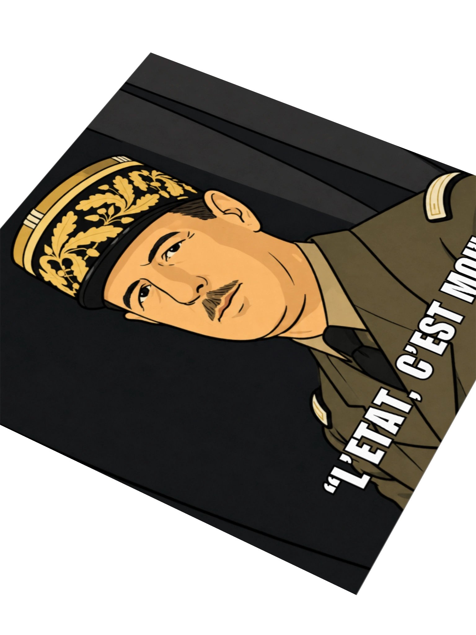 L'etat c'est moi - Charles De Gaulle (Sticker) product image (6)