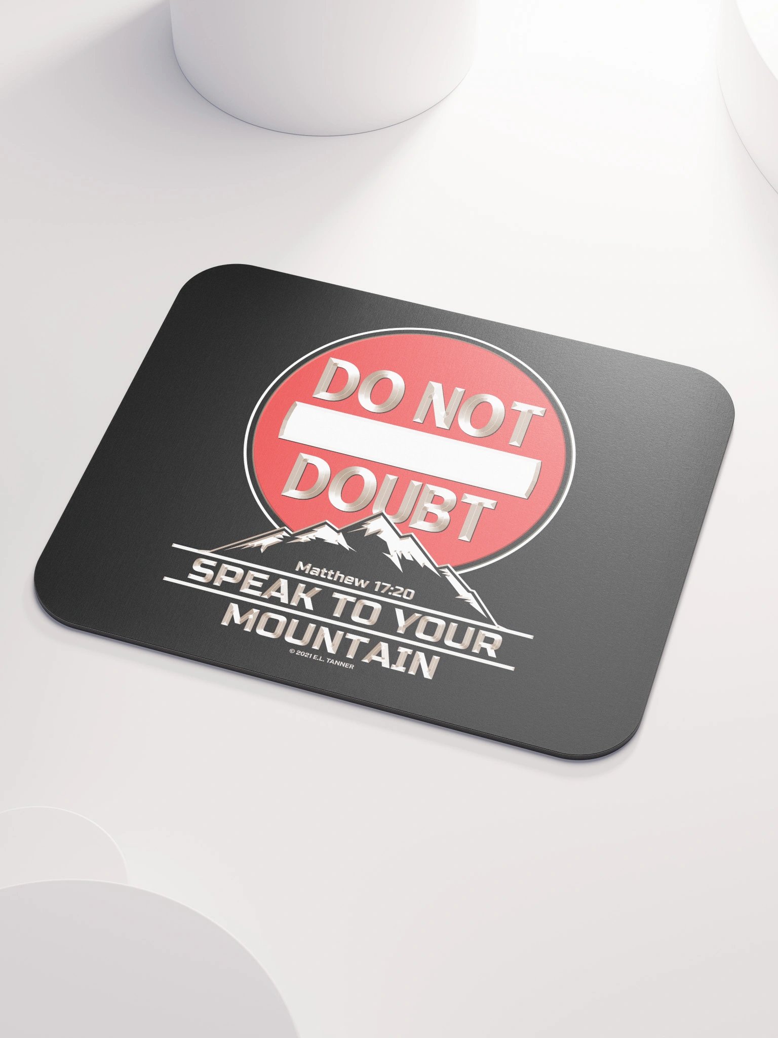 Do Not Doubt, Black Mouse Pad BV product image (3)
