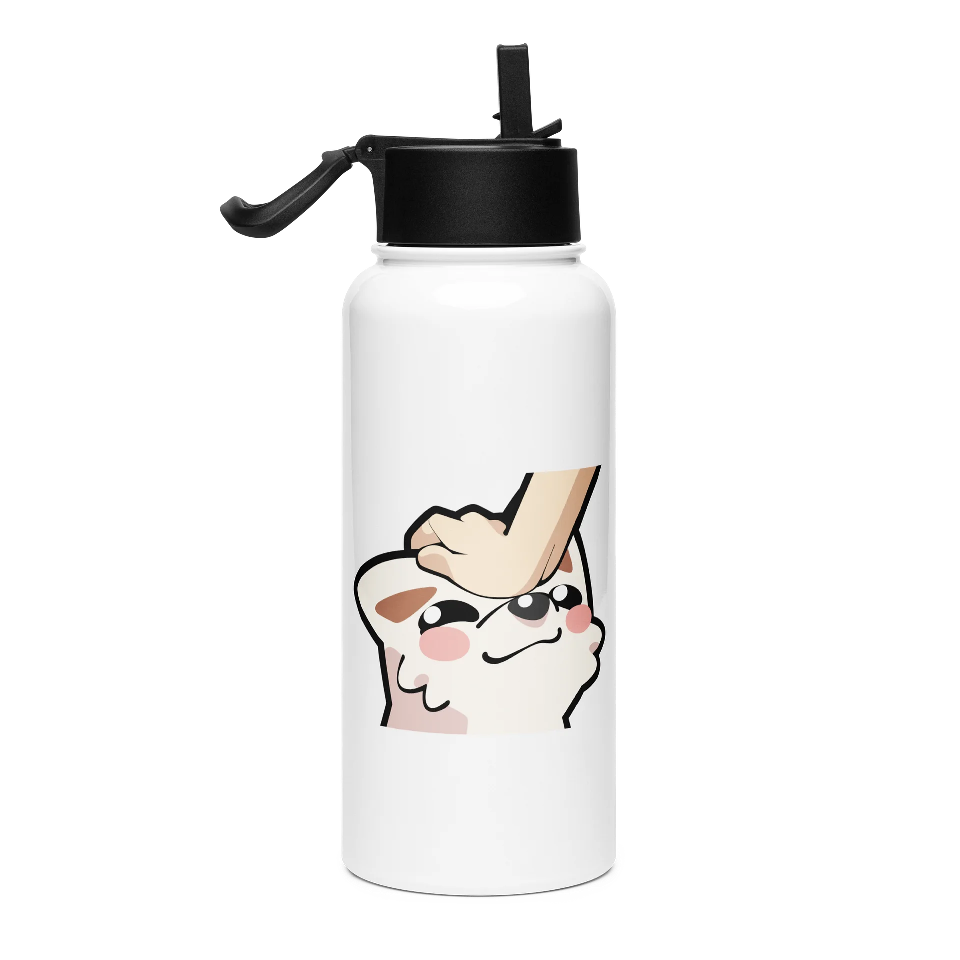 Pats Stainless Steel Water Bottle with a Straw product image (4)
