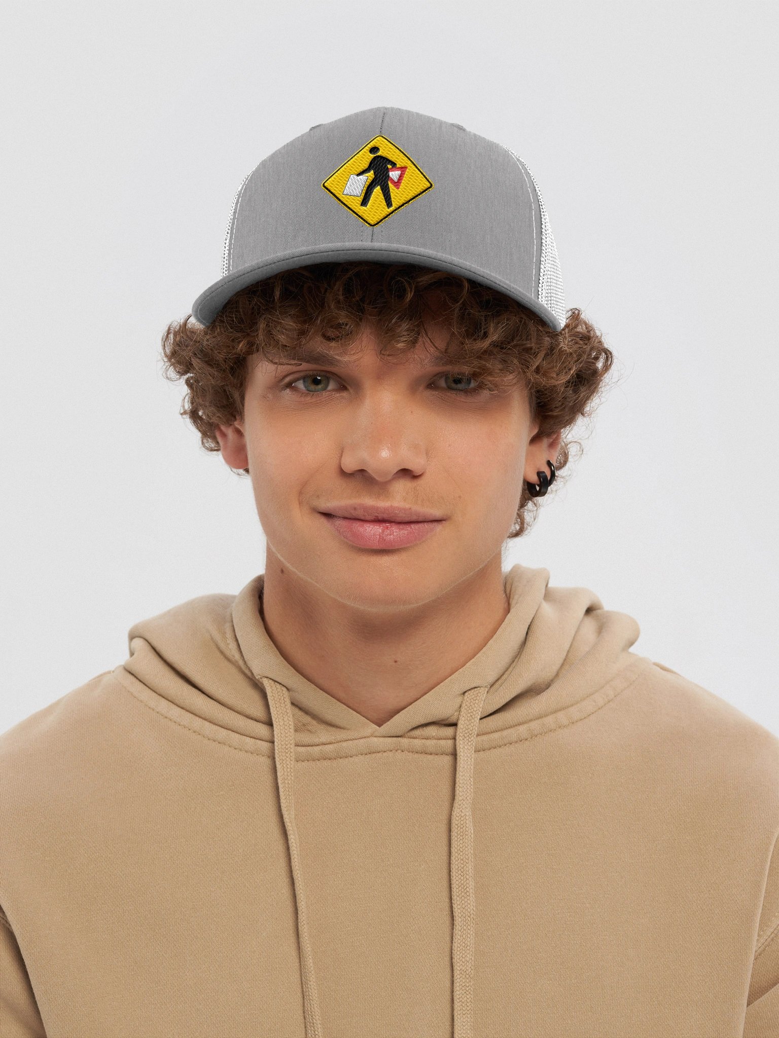 Sign Man Logo Trucker Hat product image (5)