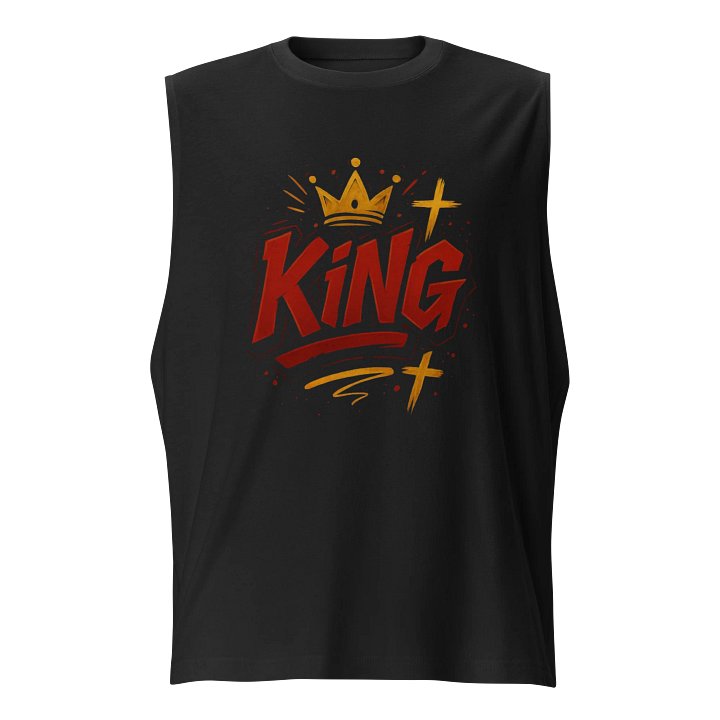 KING Energy Muscle Tank | Rule Every Rep product image (1)
