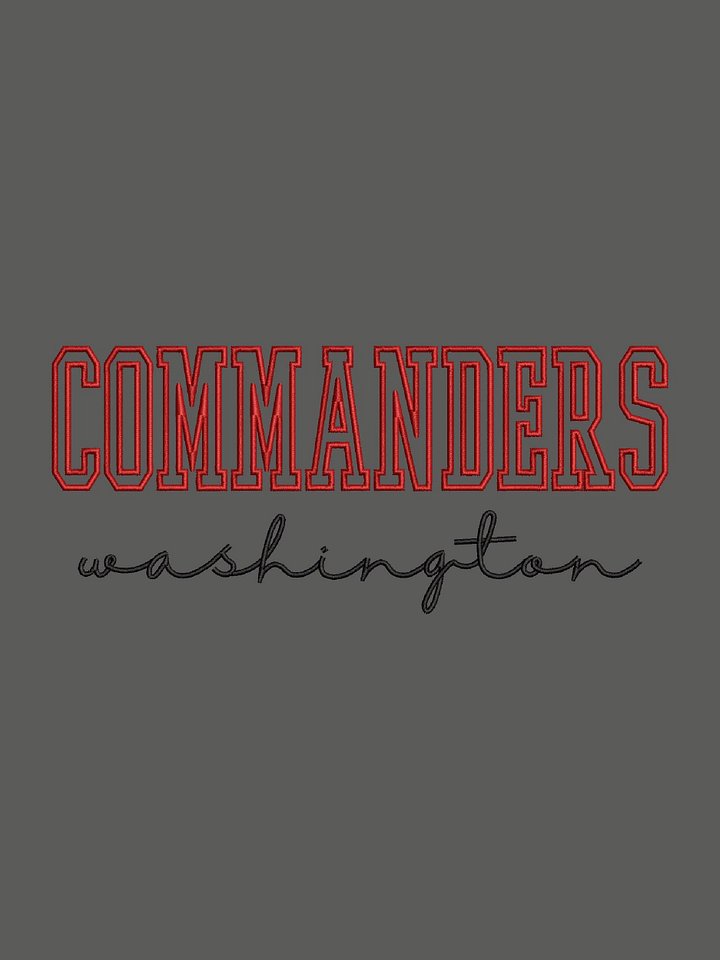 NFL COMMANDERS APPLIQUE product image (1)
