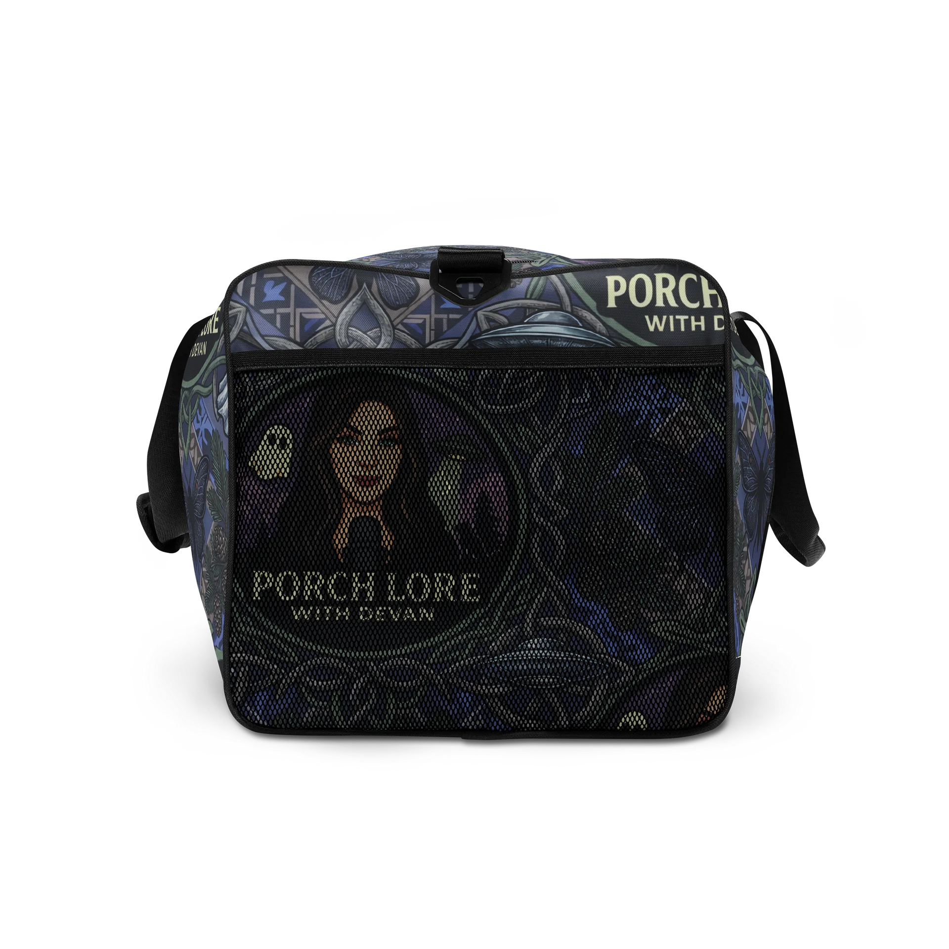 PORCH LORE DEVAN PERIWINKLE MOTH DUFFLE BAG product image (8)