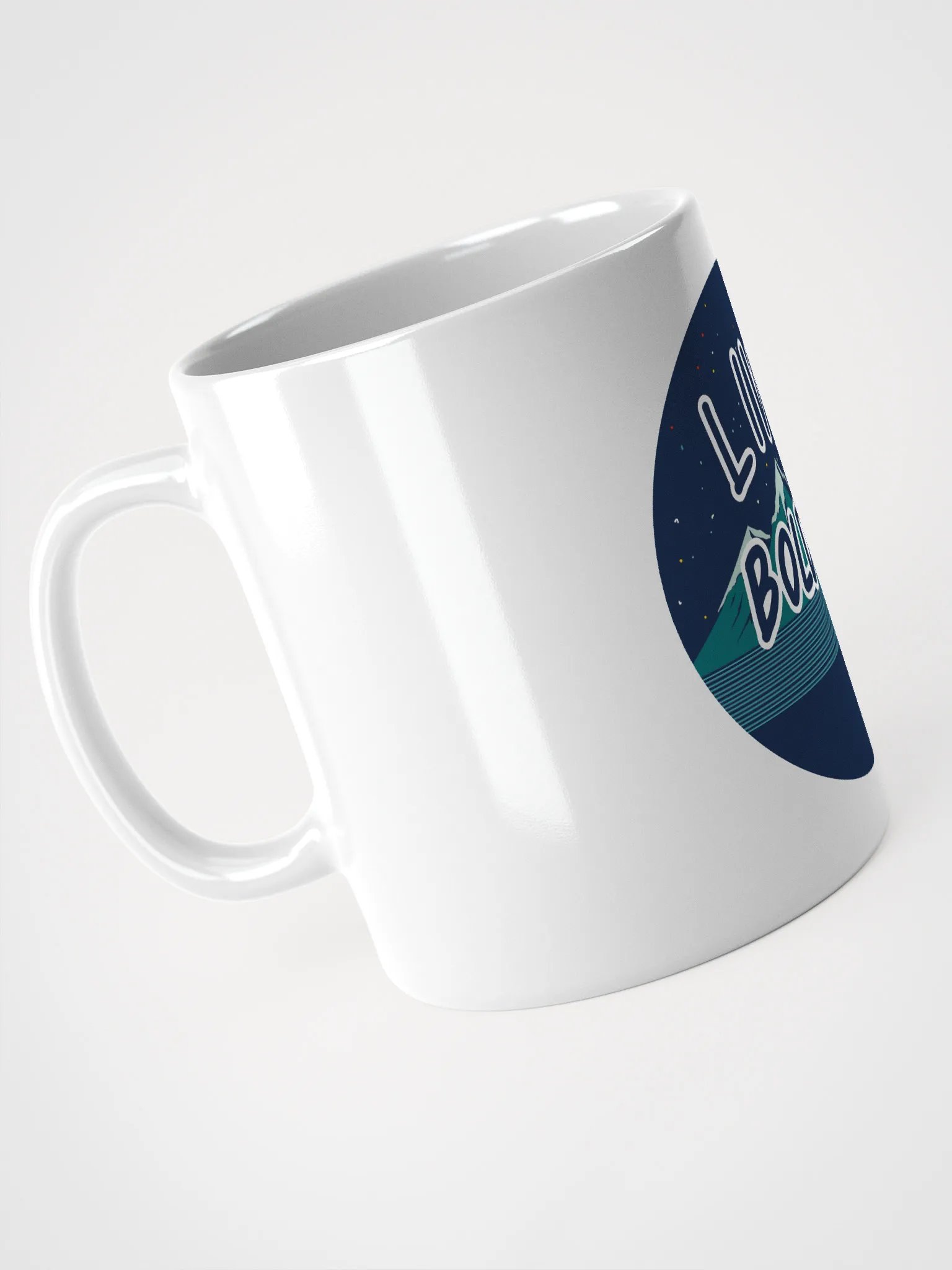 Starry Mountain LIVE BOLDLY Mug product image (7)