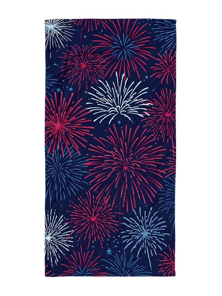 Fourth of July Fireworks Beach Towel product image (1)