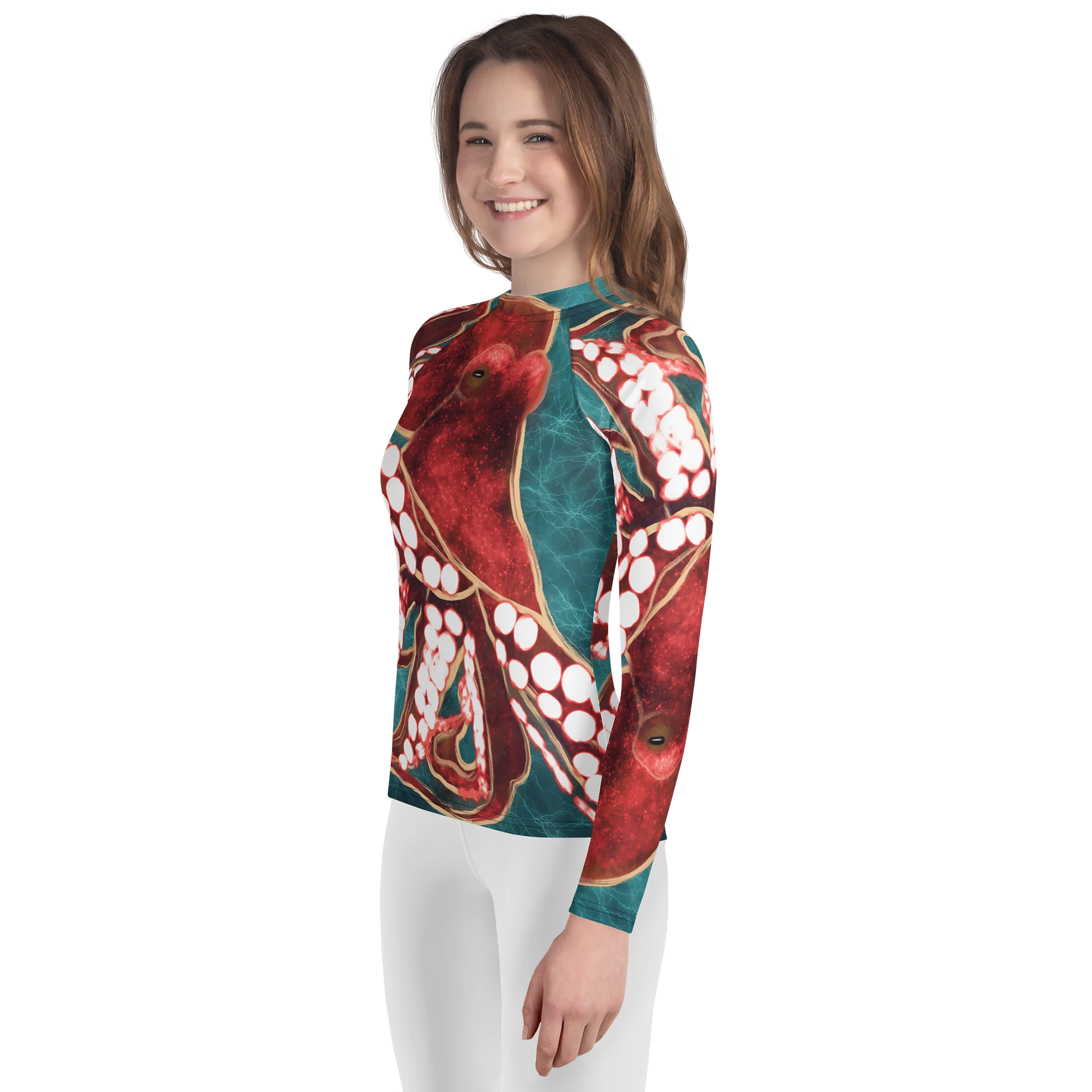 The Sentinel — Youth Octopus Rash Guard product image (3)