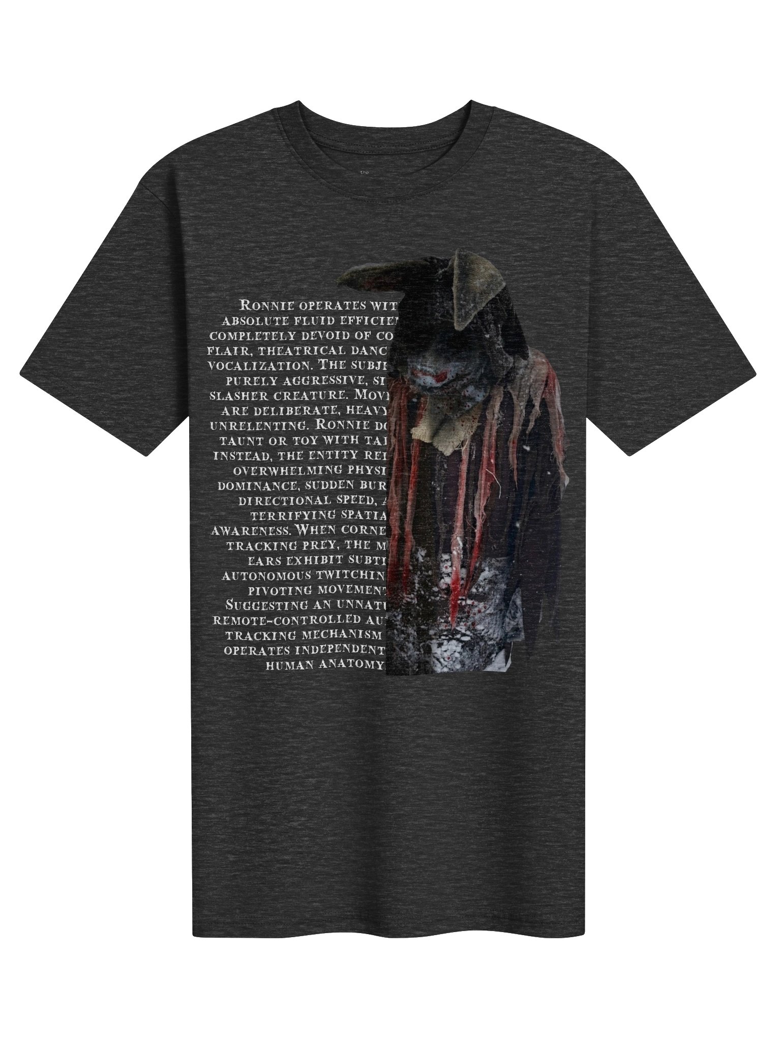 Dare to Face the Horror? Tour edition - Ronnie 'Data Report' tee product image (9)