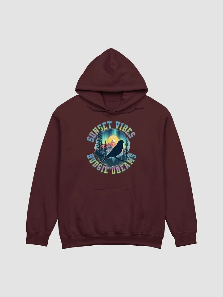 Sunset Vibes Budgie Dreams Dreamy Hoodie product image (9)