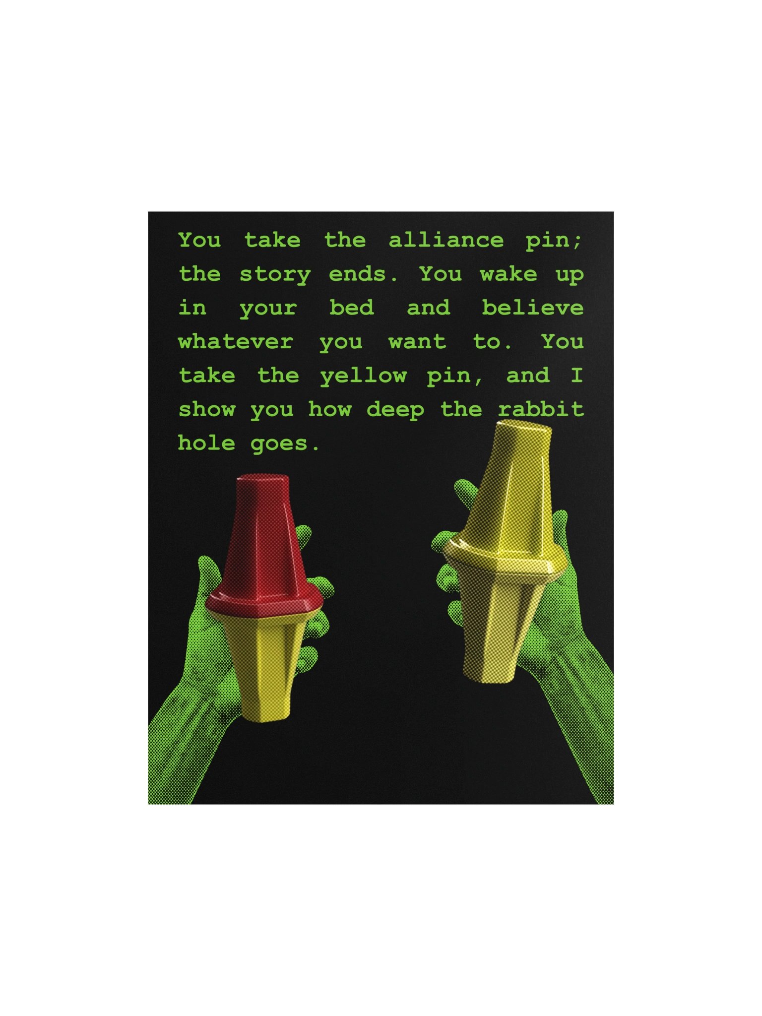 Matrix Quote Poster product image (1)