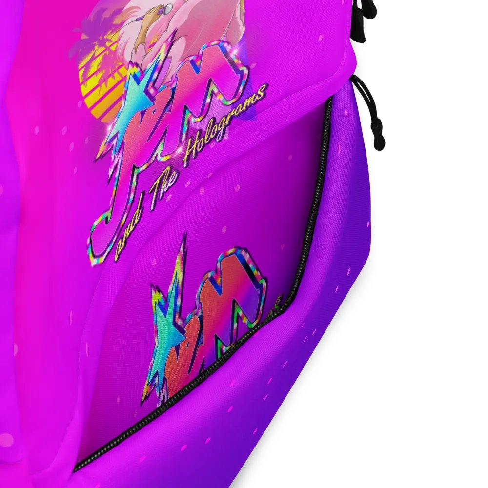 Jem Vaporwave Tribute Backpack product image (5)