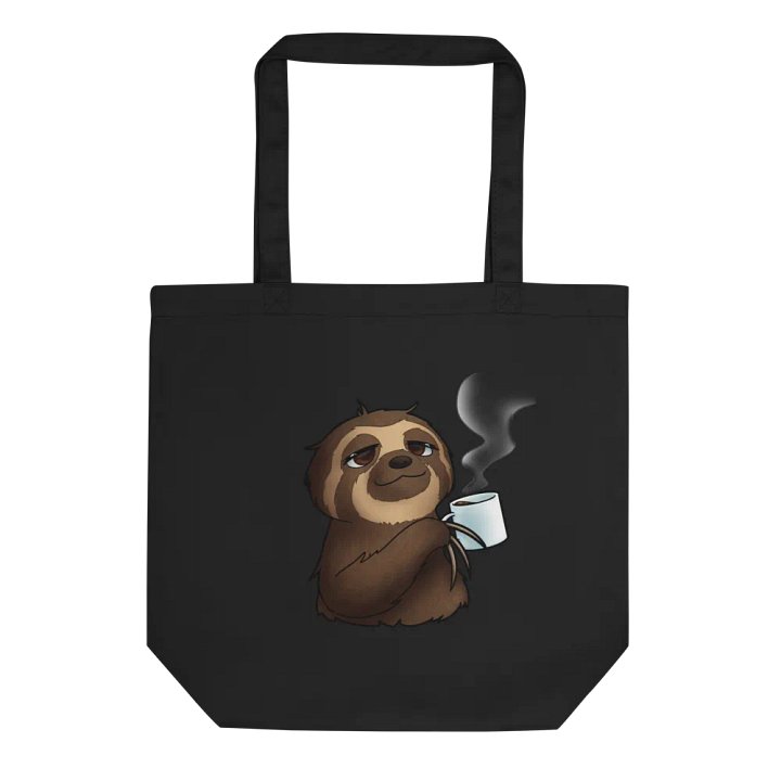 Chill Brew Sloth Eco Tote product image (1)