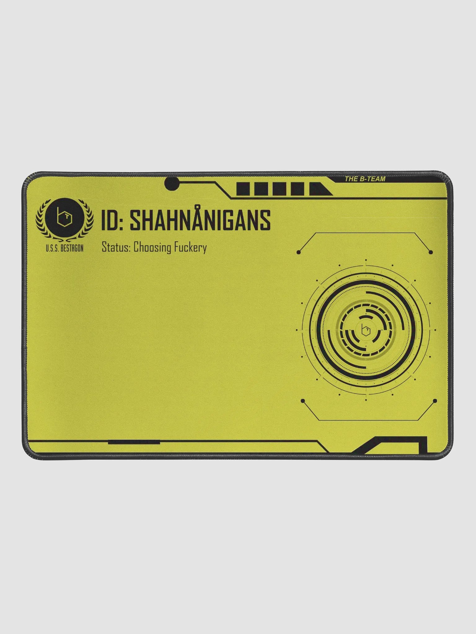 U.S.S. Bestagon Hexstation Mouse Mat product image (1)