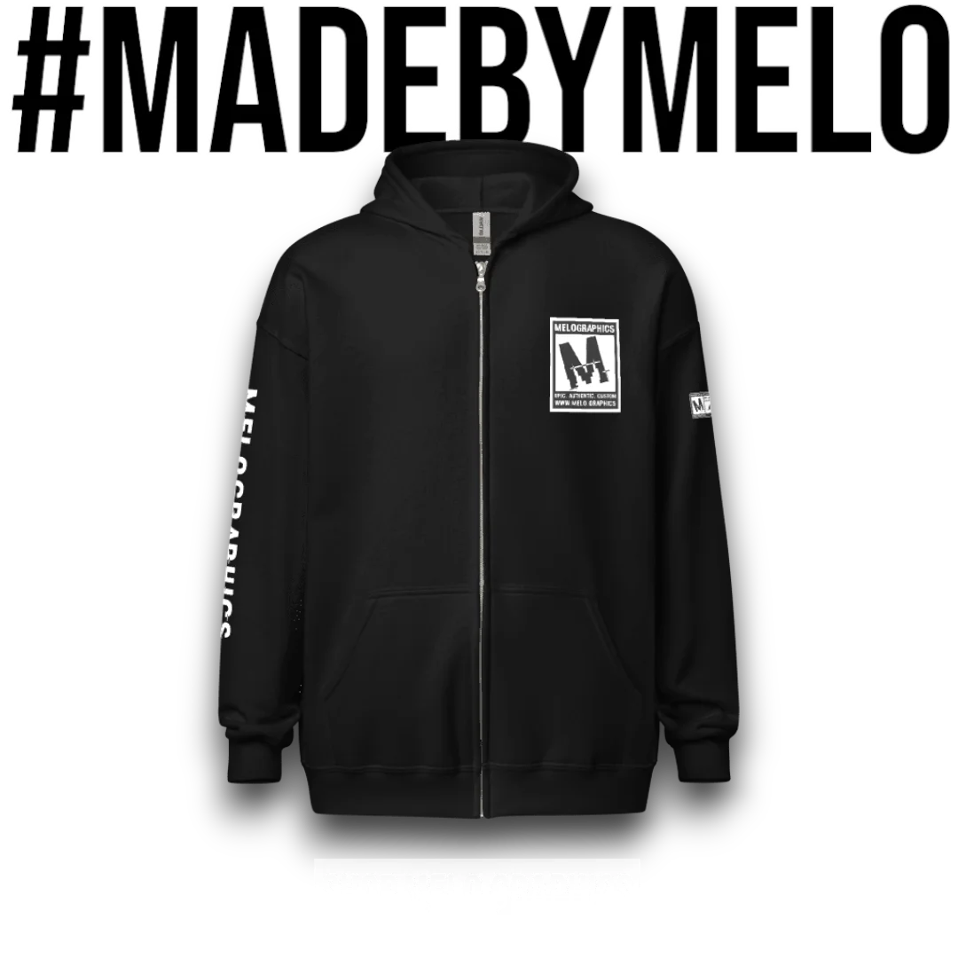 MELOGRAPHICS - Classic Zip Hoodie | #MadeByMELO product image (4)