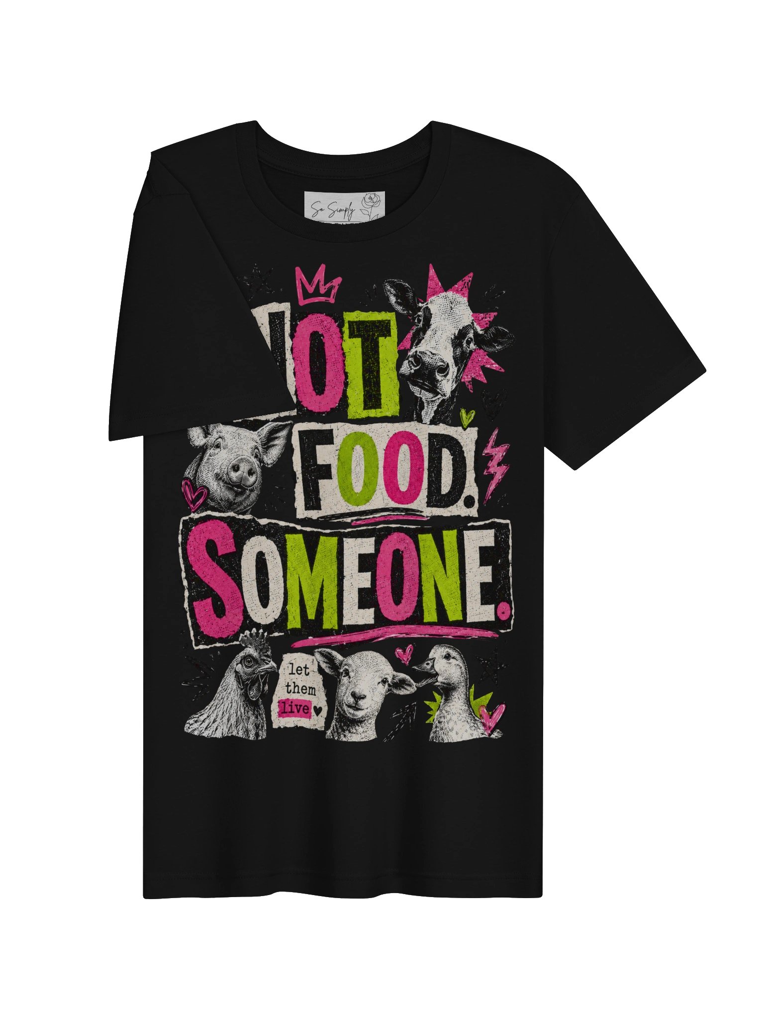 Not Food. Someone. Vegan T-Shirt product image (4)