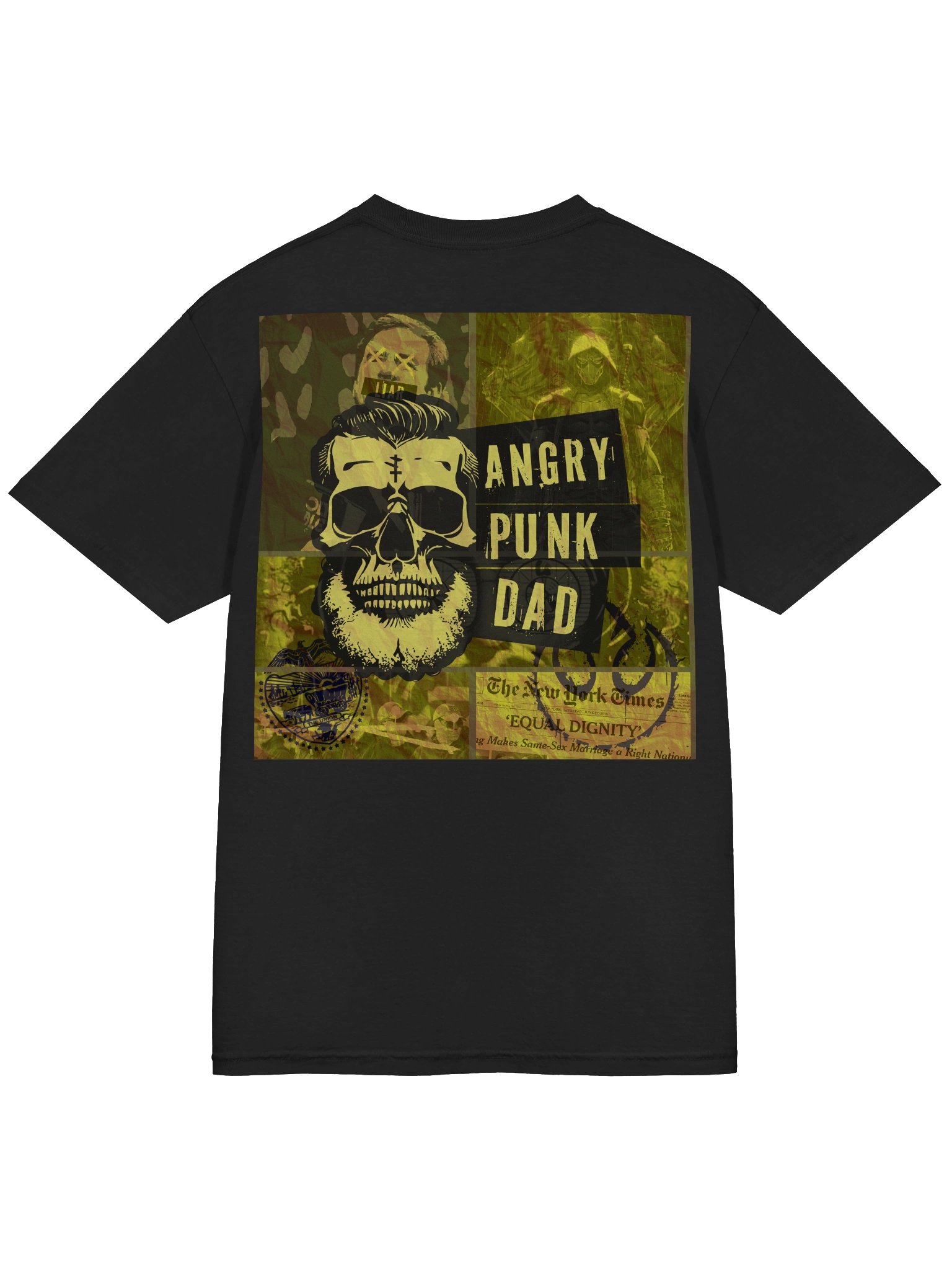 Angry Punk Dad Tee product image (4)