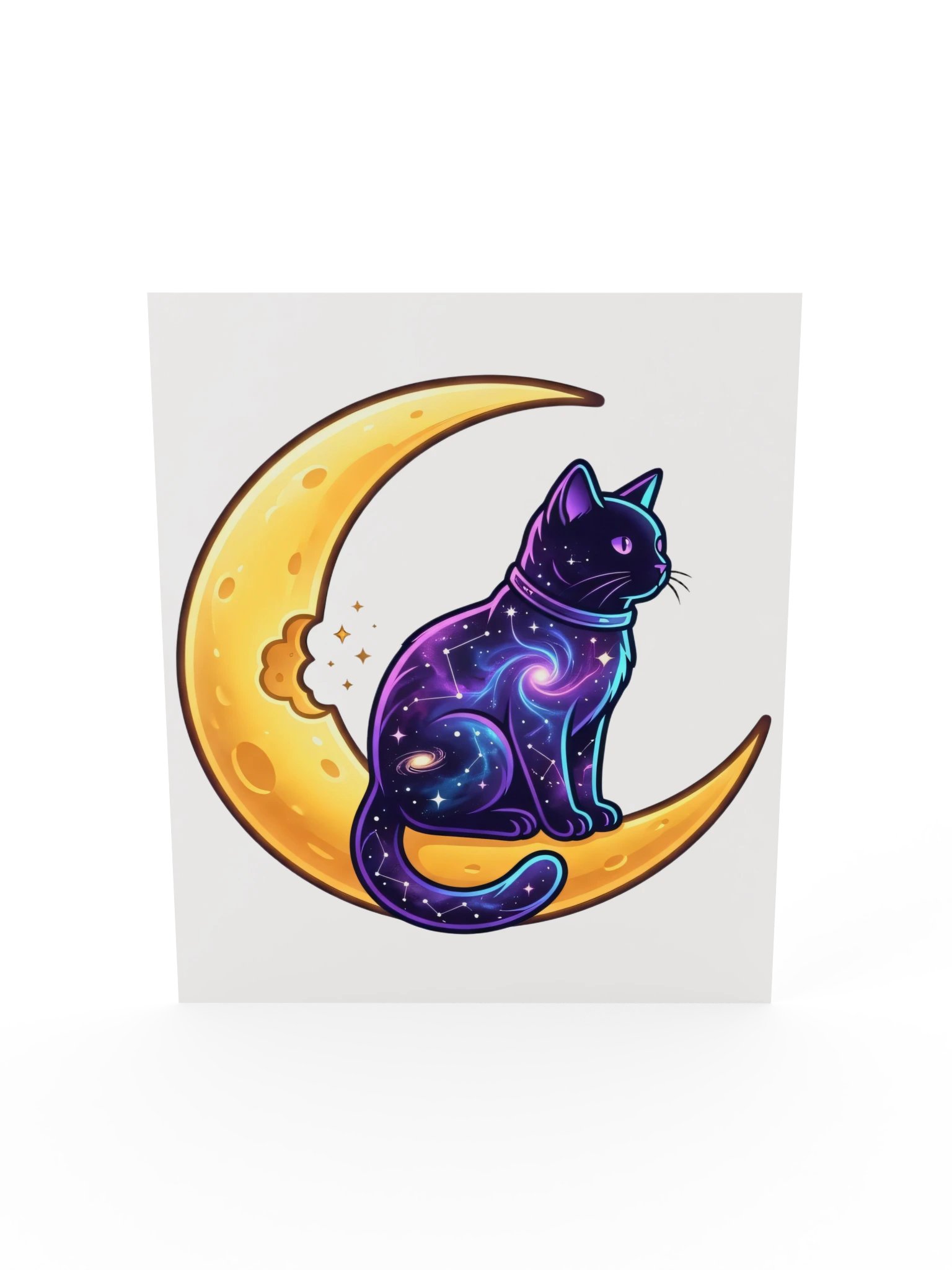 Moon Snack Cat Poster product image (19)