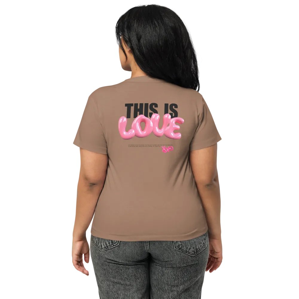 This is LOVE Ladies Tee product image (10)