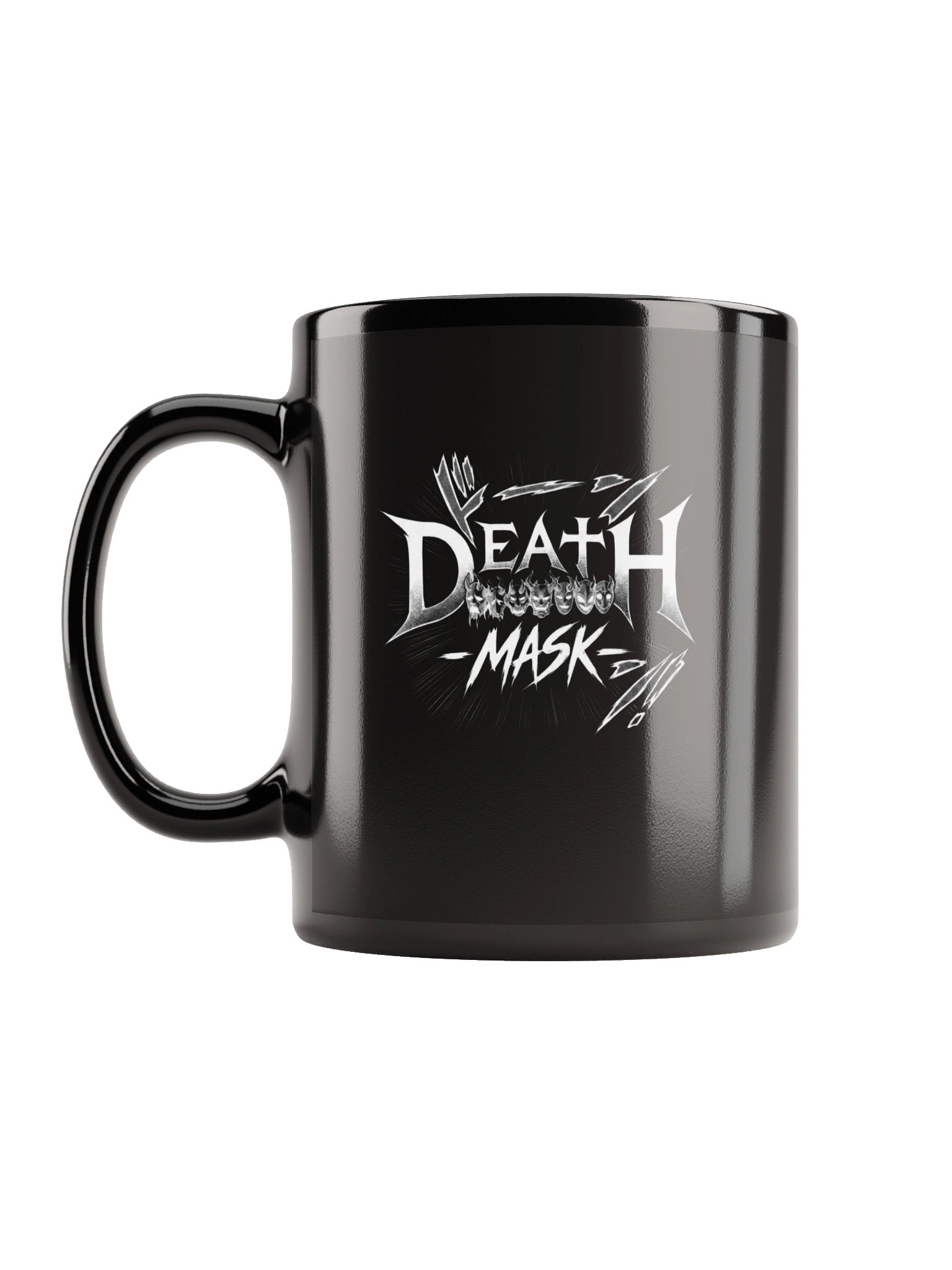Death Mask Black Mug product image (2)