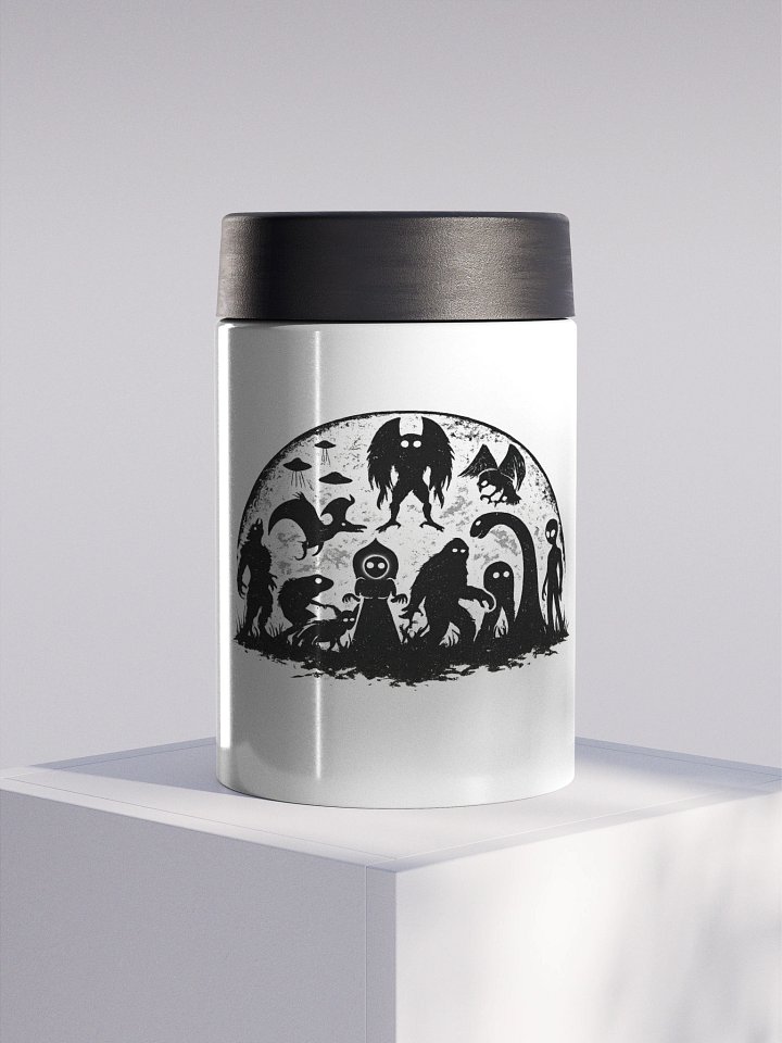 CRYPTID MOON STAINLESS STEEL KOOZIE product image (1)