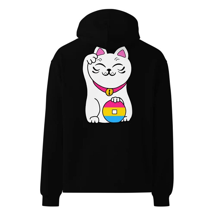 Maneki neko pansexual pride hoodie product image (6)