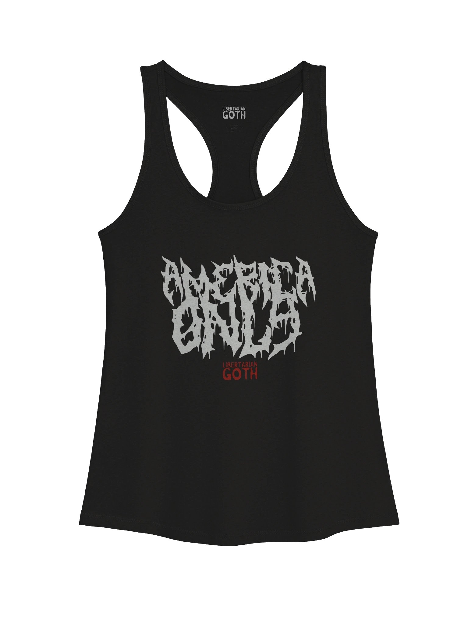 America Only Black Metal 2.0 Women's Racerback Tank product image (1)