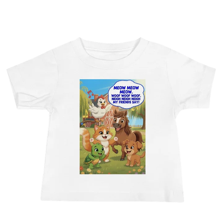 Farm Friends Sing-Along Baby Tee product image (2)