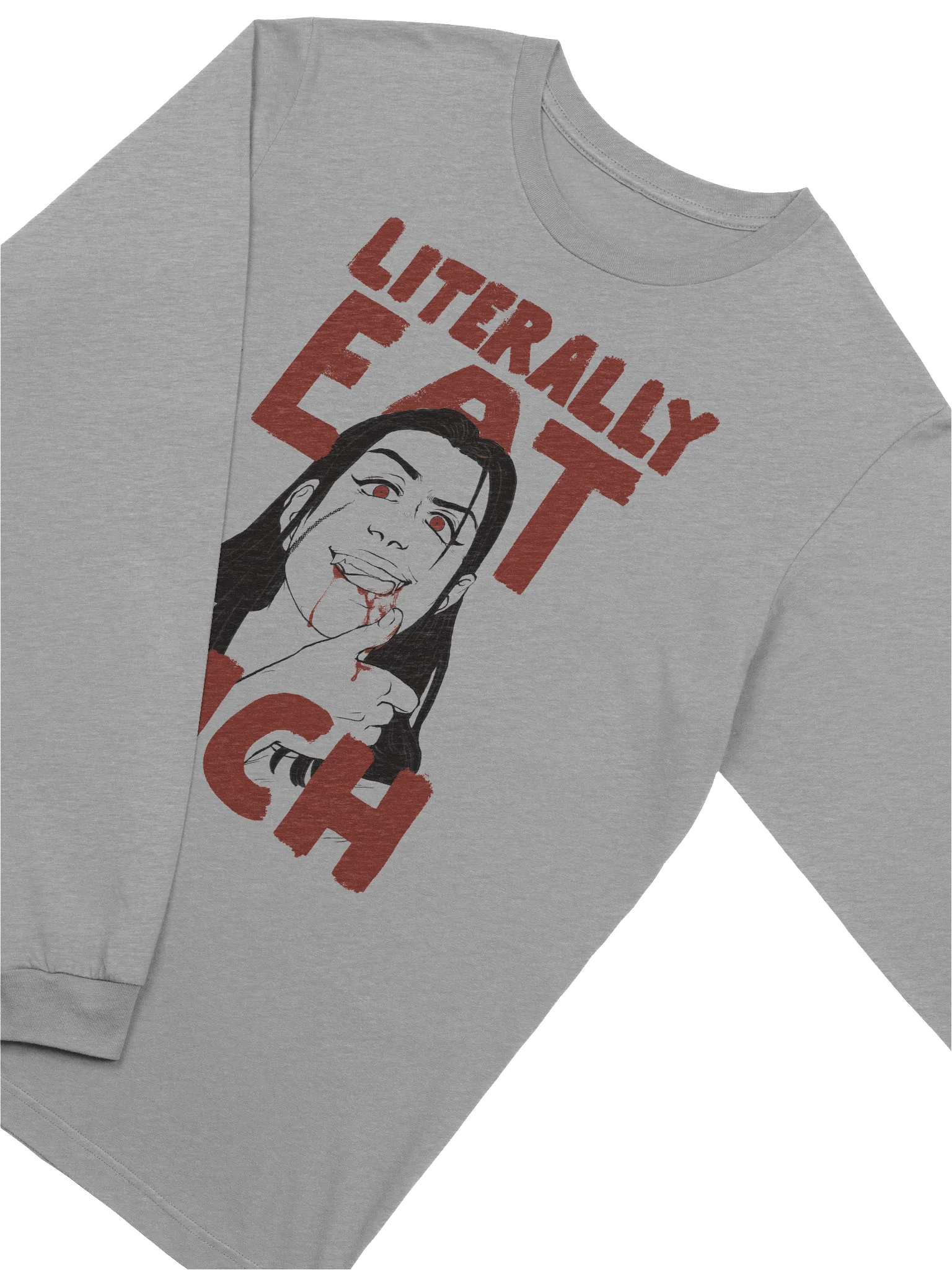 Literally Eat The Rich Long Sleeve Tee product image (3)