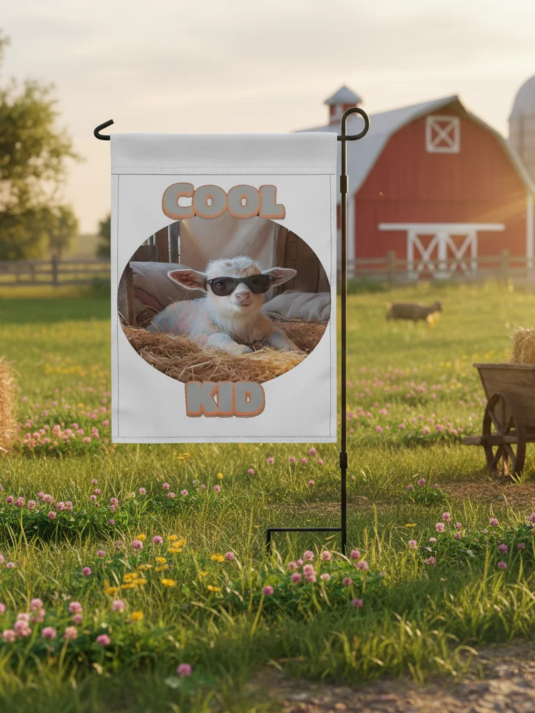 Cool Kid Farm Flag product image (1)