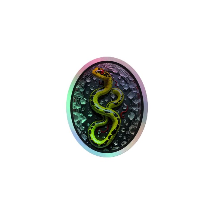 Mystic Serpent Holographic Sticker Sheet product image (1)