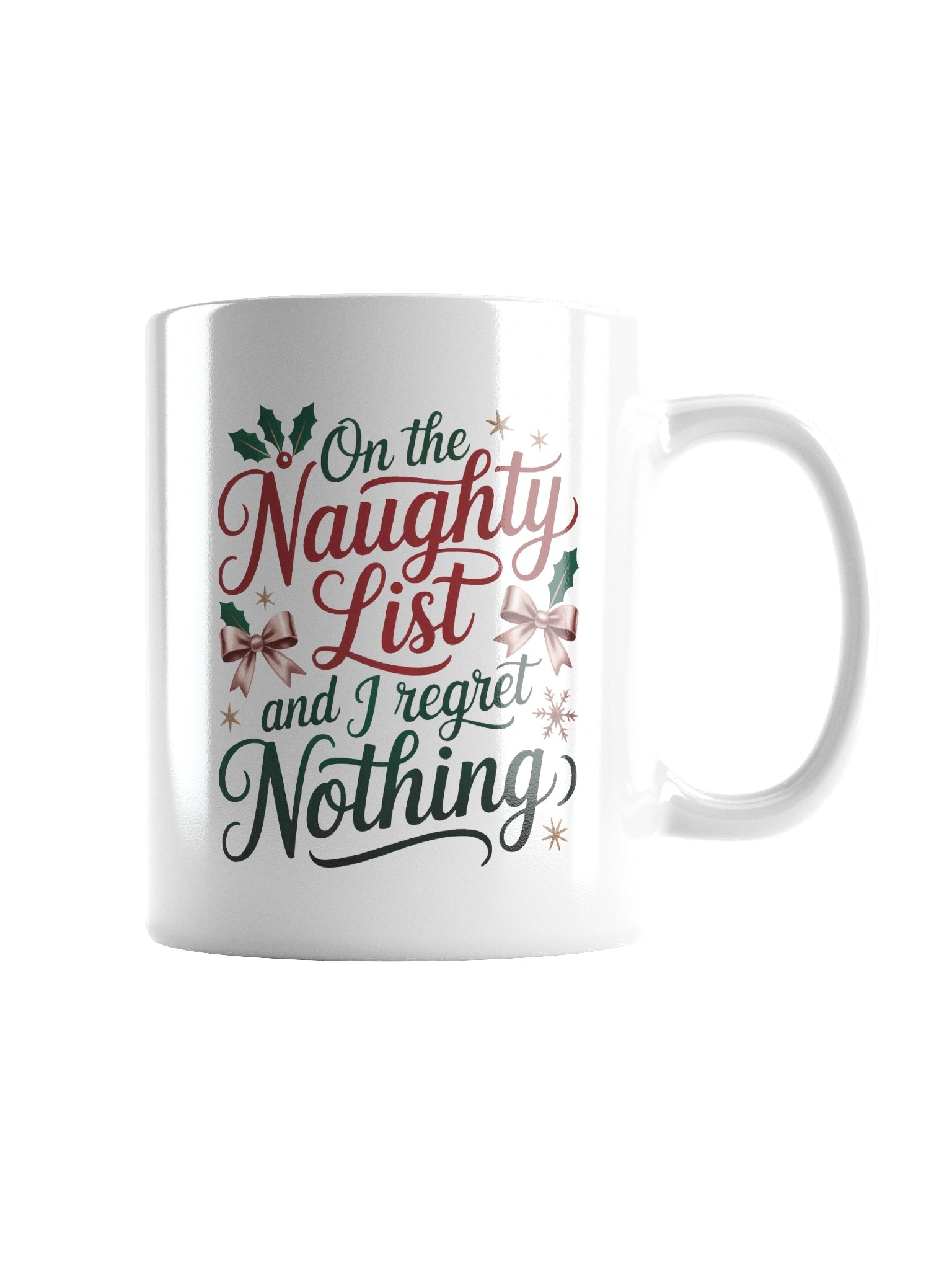 Naughty List Glossy Mug product image (6)