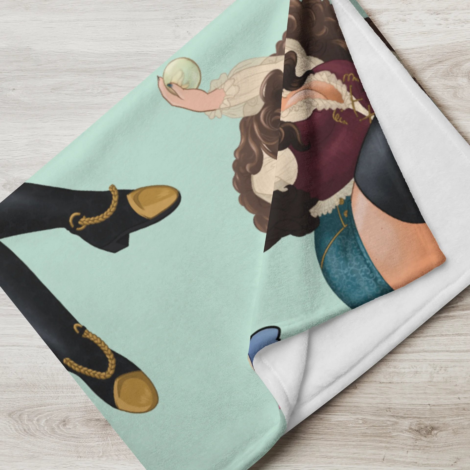Goblin Queen Dreams Throw Blanket product image (3)