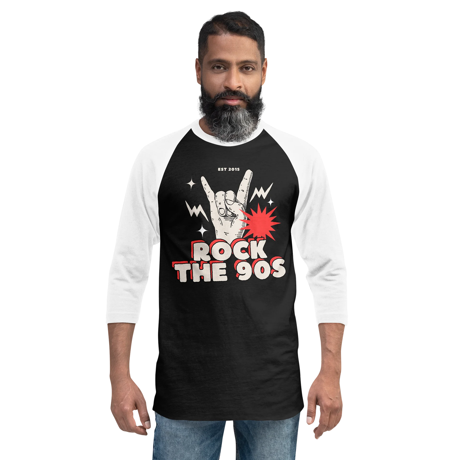 ROCK THE 90'S "baseball tee" product image (2)