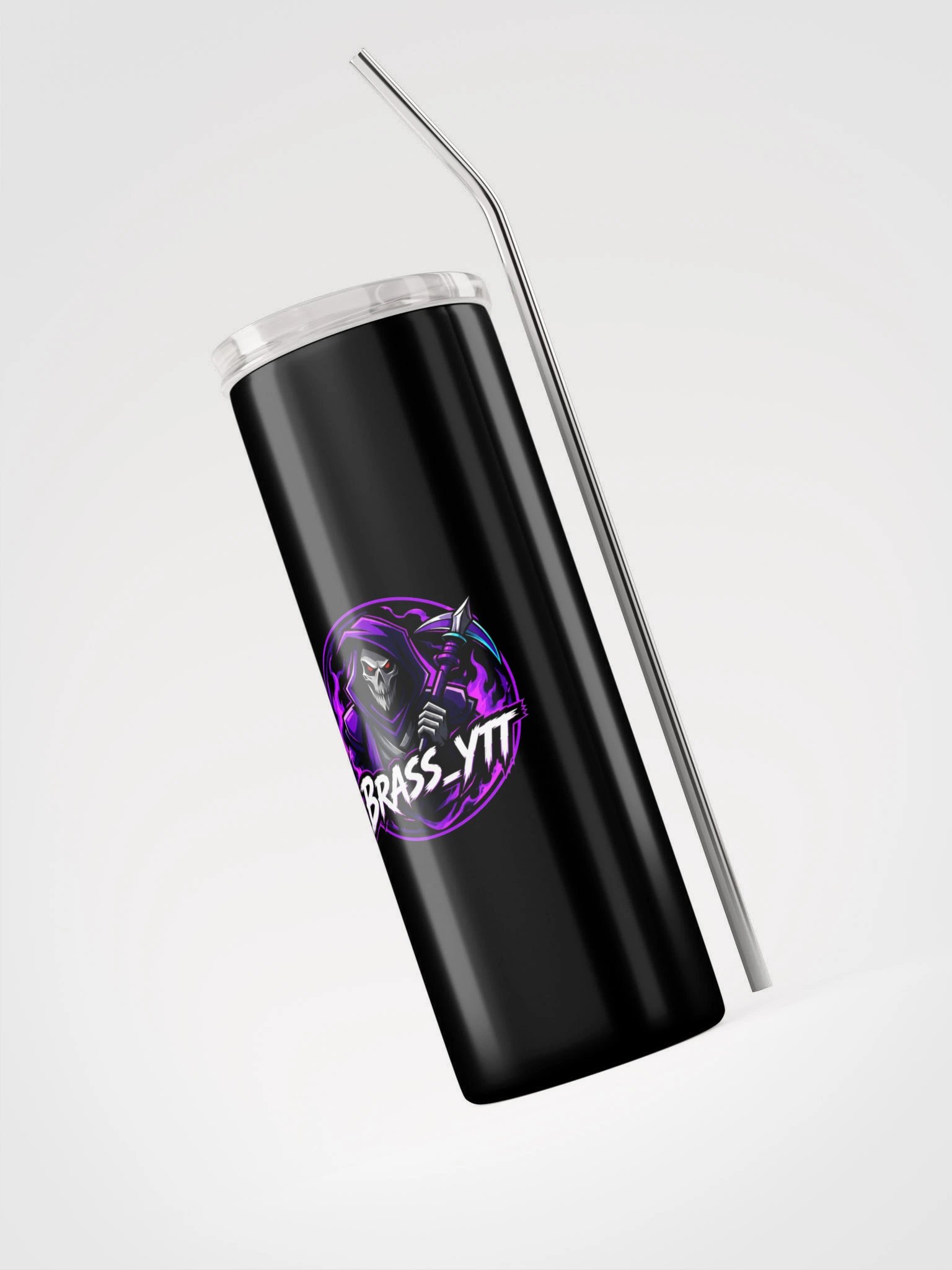 BRASS_YTT Stainless Steel Tumbler with Straw | Motiv 4 product image (5)