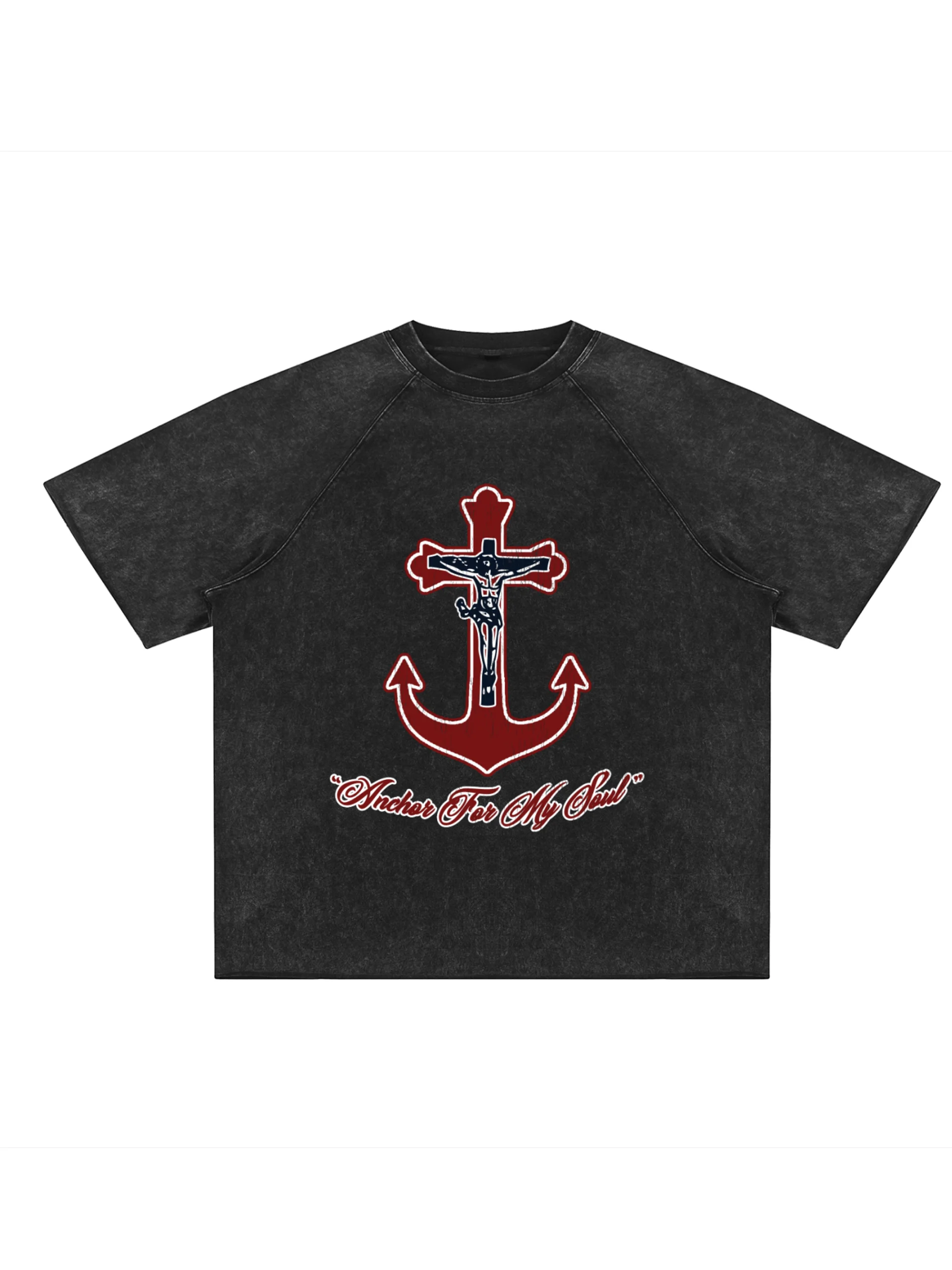 Anchor for My Soul Raglan Tee product image (4)