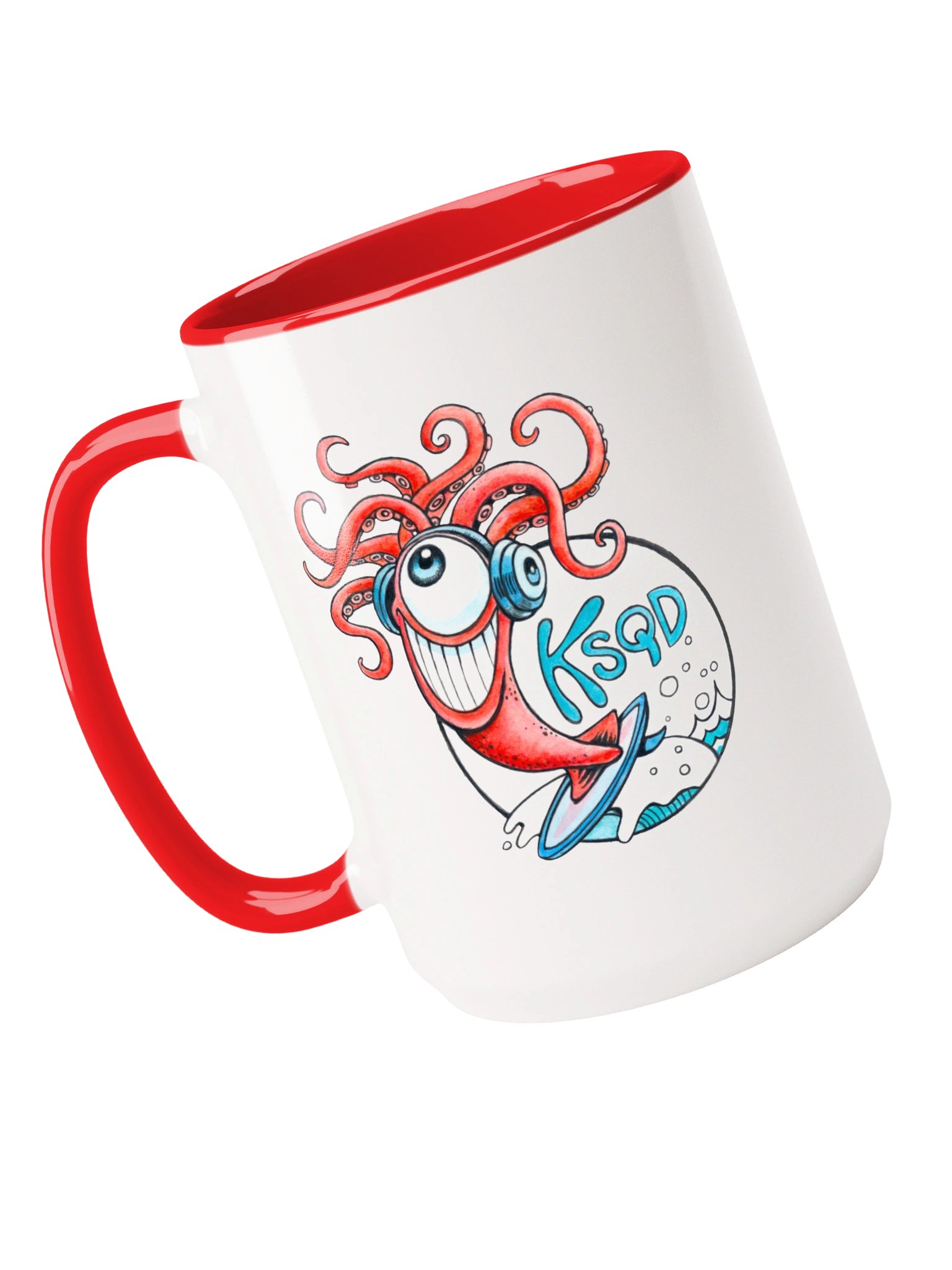 KSQD 2026 Winning Design – Squid & Ocean 15oz Mug product image (19)