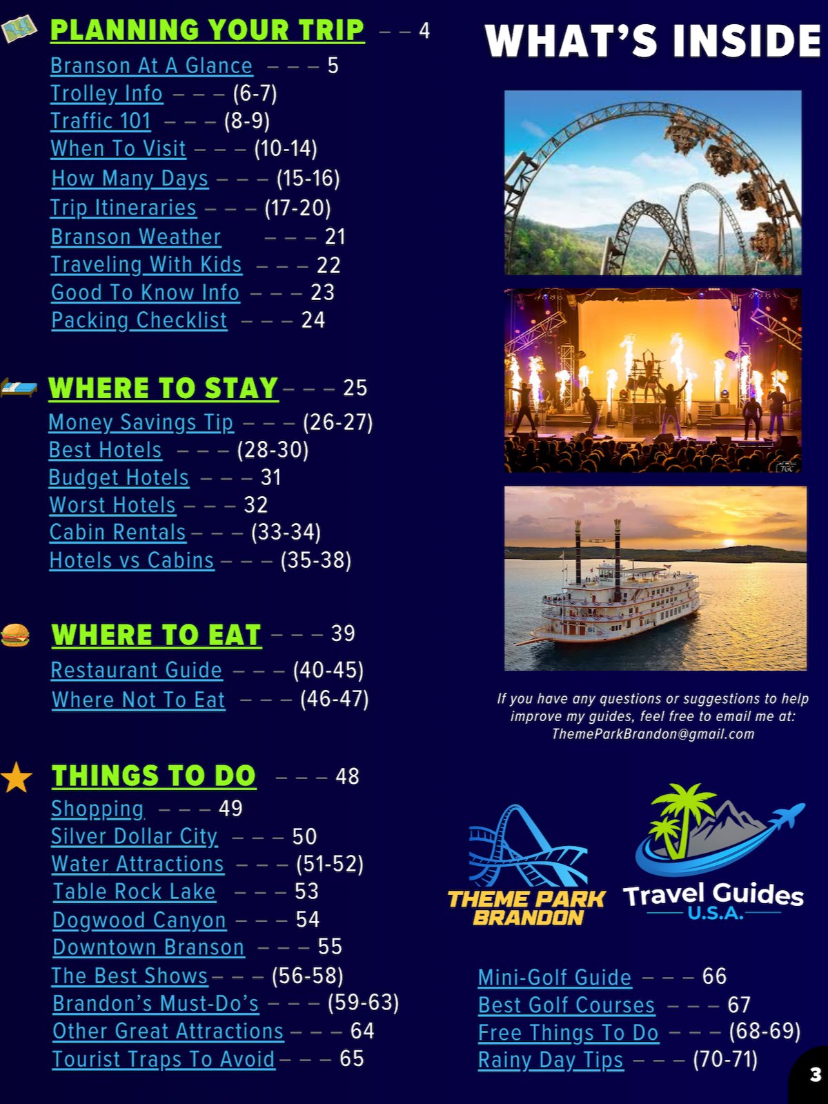 Branson + Silver Dollar City Bundle 2026 | Printable Digital PDFs, Instant Download product image (4)