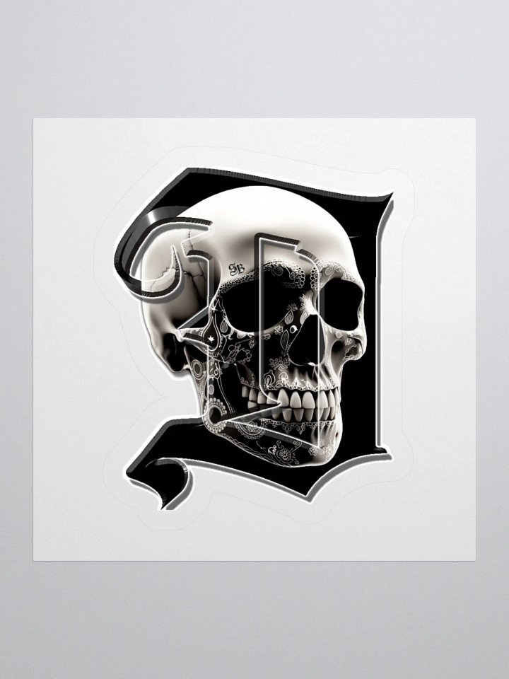 Detroit Skull Sticker product image (1)