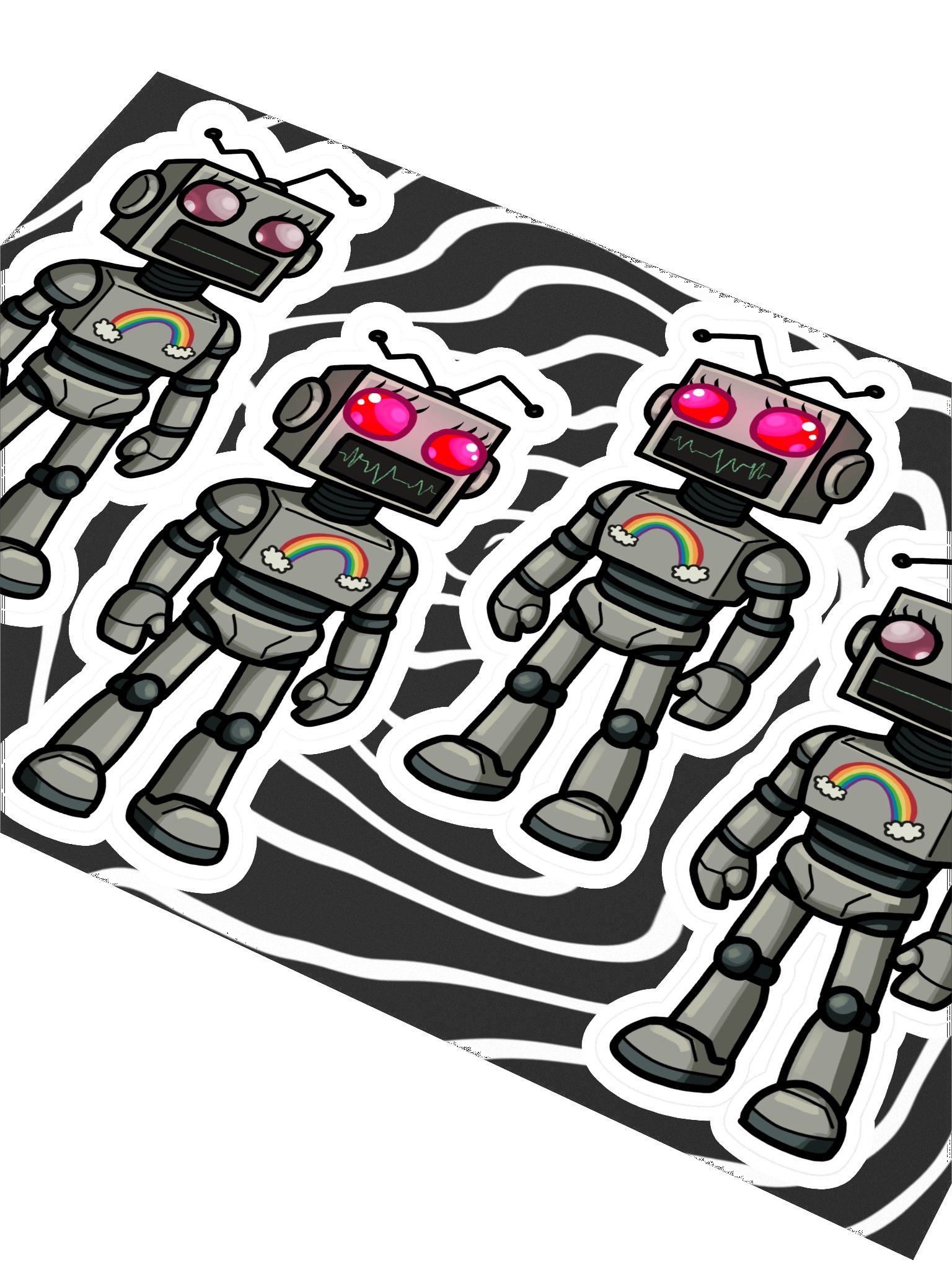 PUPPET STICKER | gay robot product image (2)