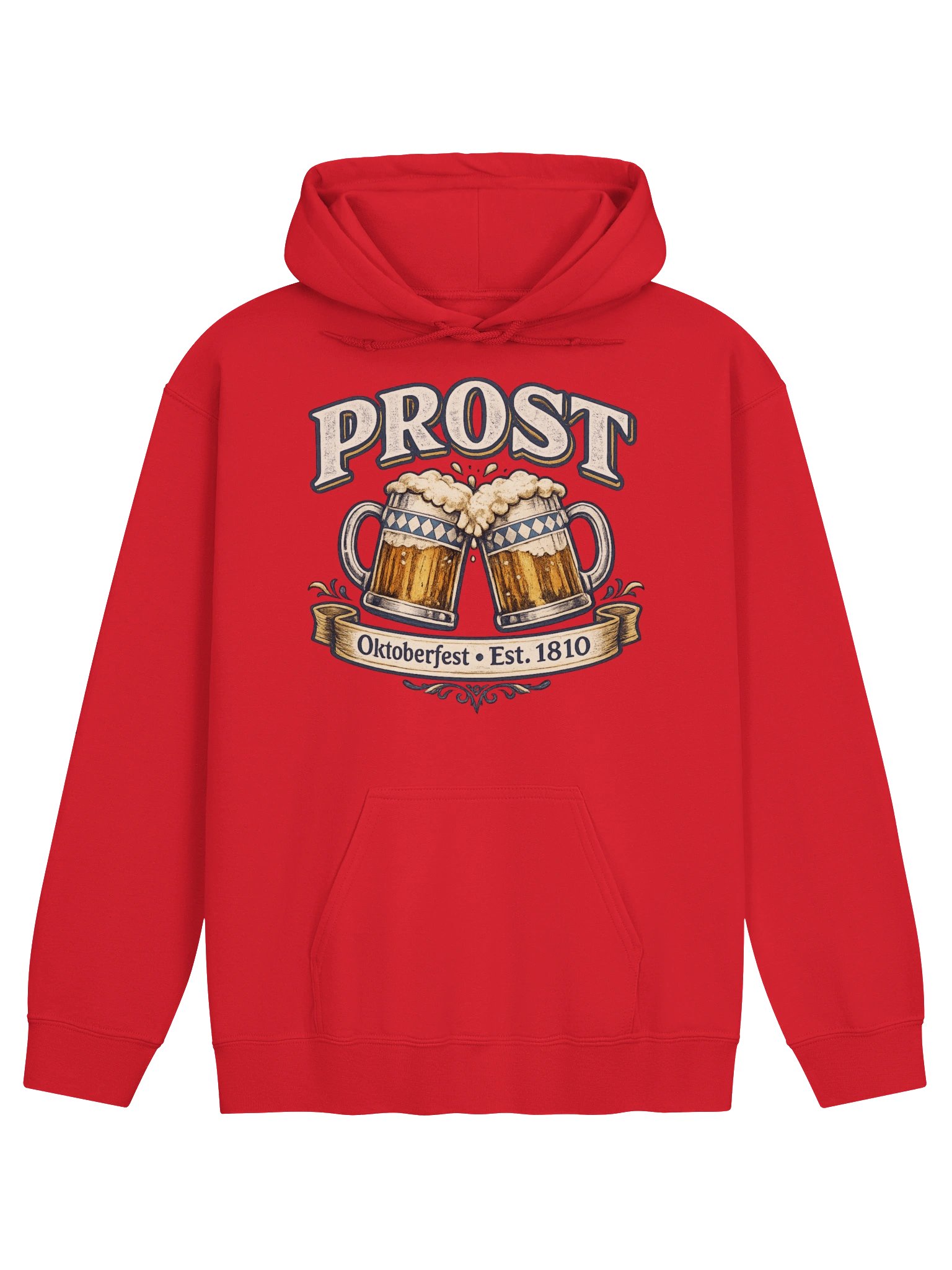 Prost Oktoberfest Vintage Beer Stein Hoodie product image (2)