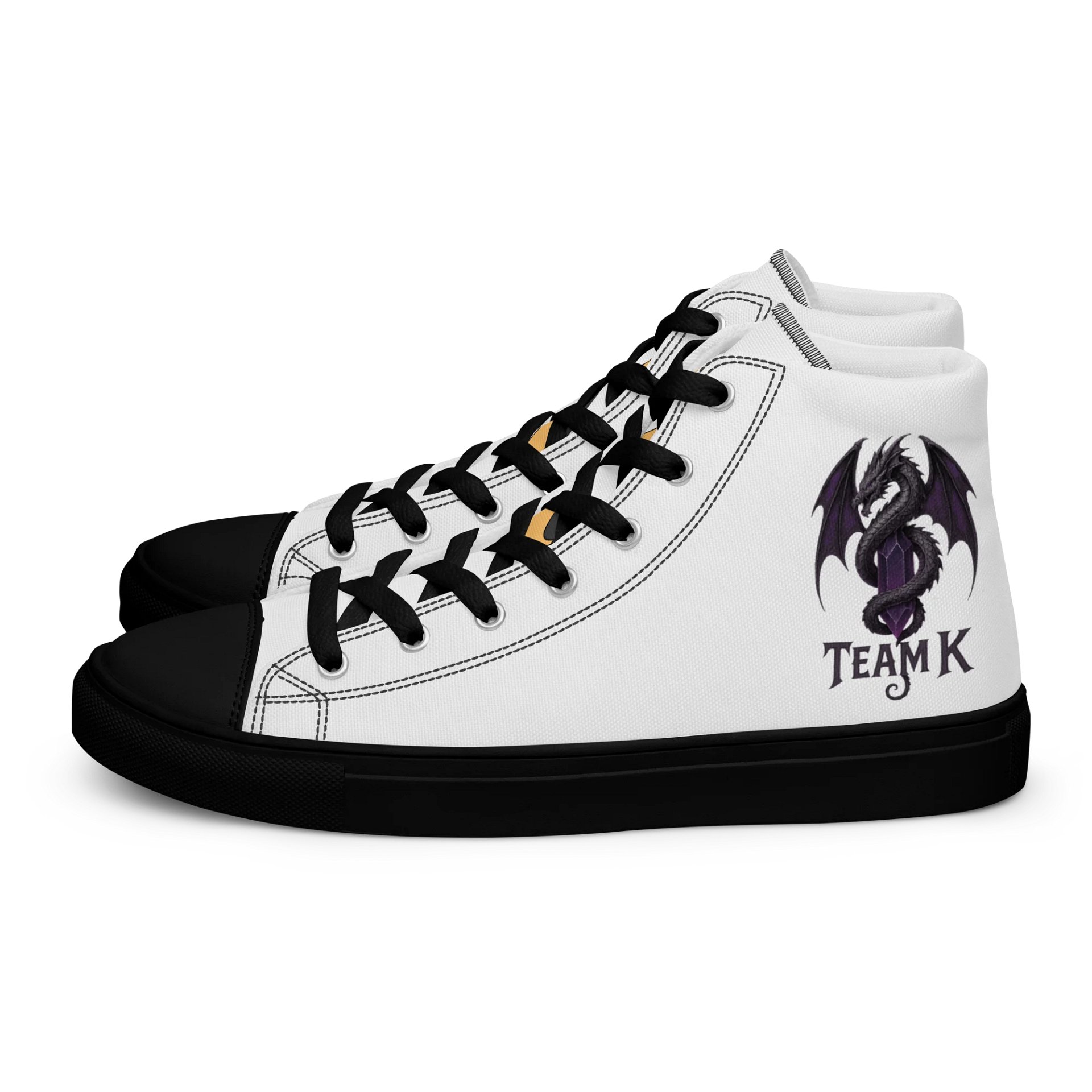 Team K V-4 Women's High Top Canvas Shoes product image (1)
