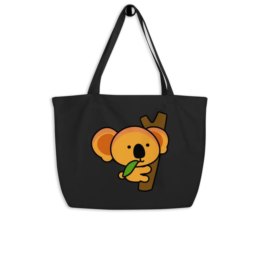 Koala Hug Organic Tote Bag product image (4)