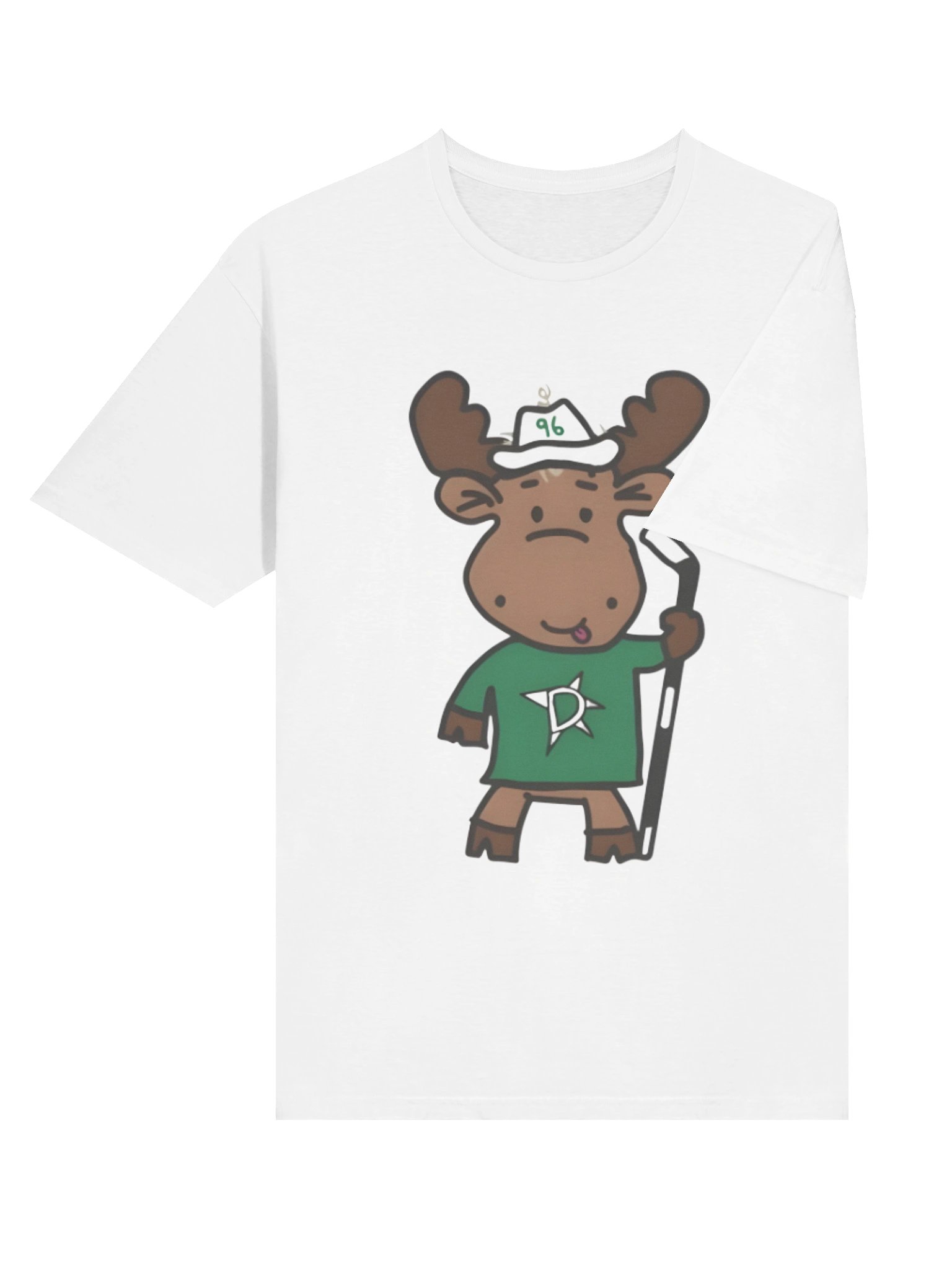 Dallas Stars Doodle Moose Shirt product image (4)