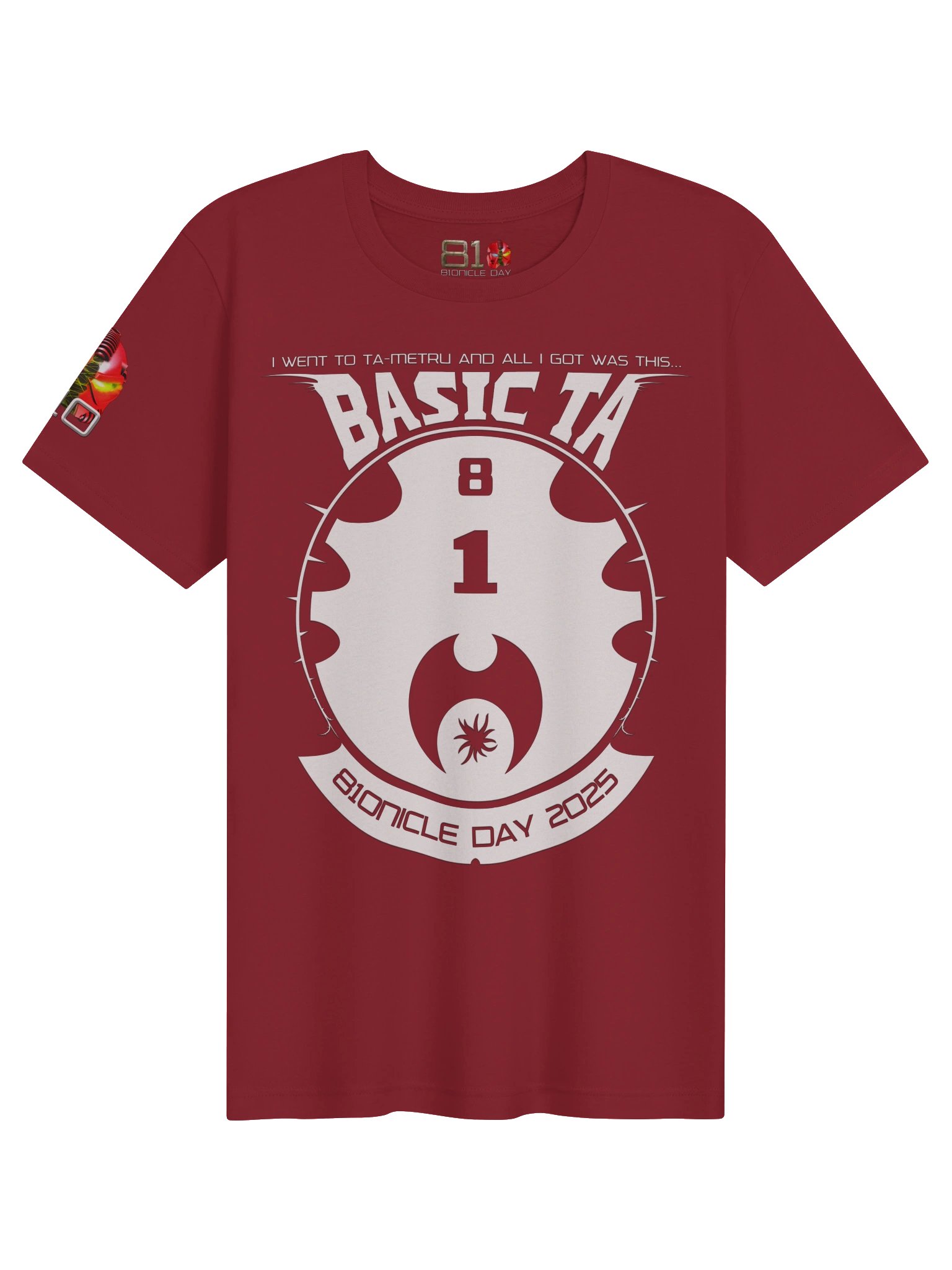 BASIC TEE (Red) - (810NICLE Day 2025) product image (1)