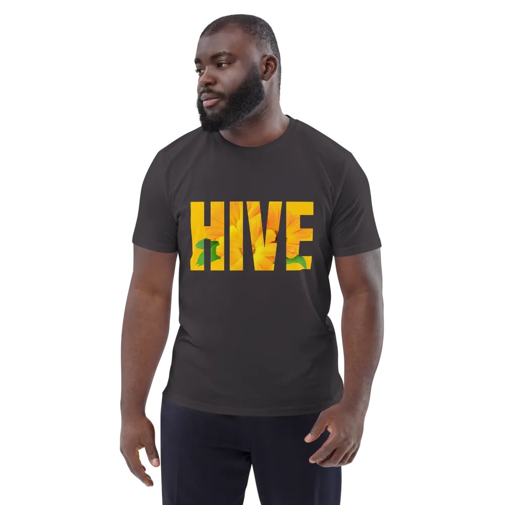 Floral HIVE Organic Tee - 100% cotton product image (171)