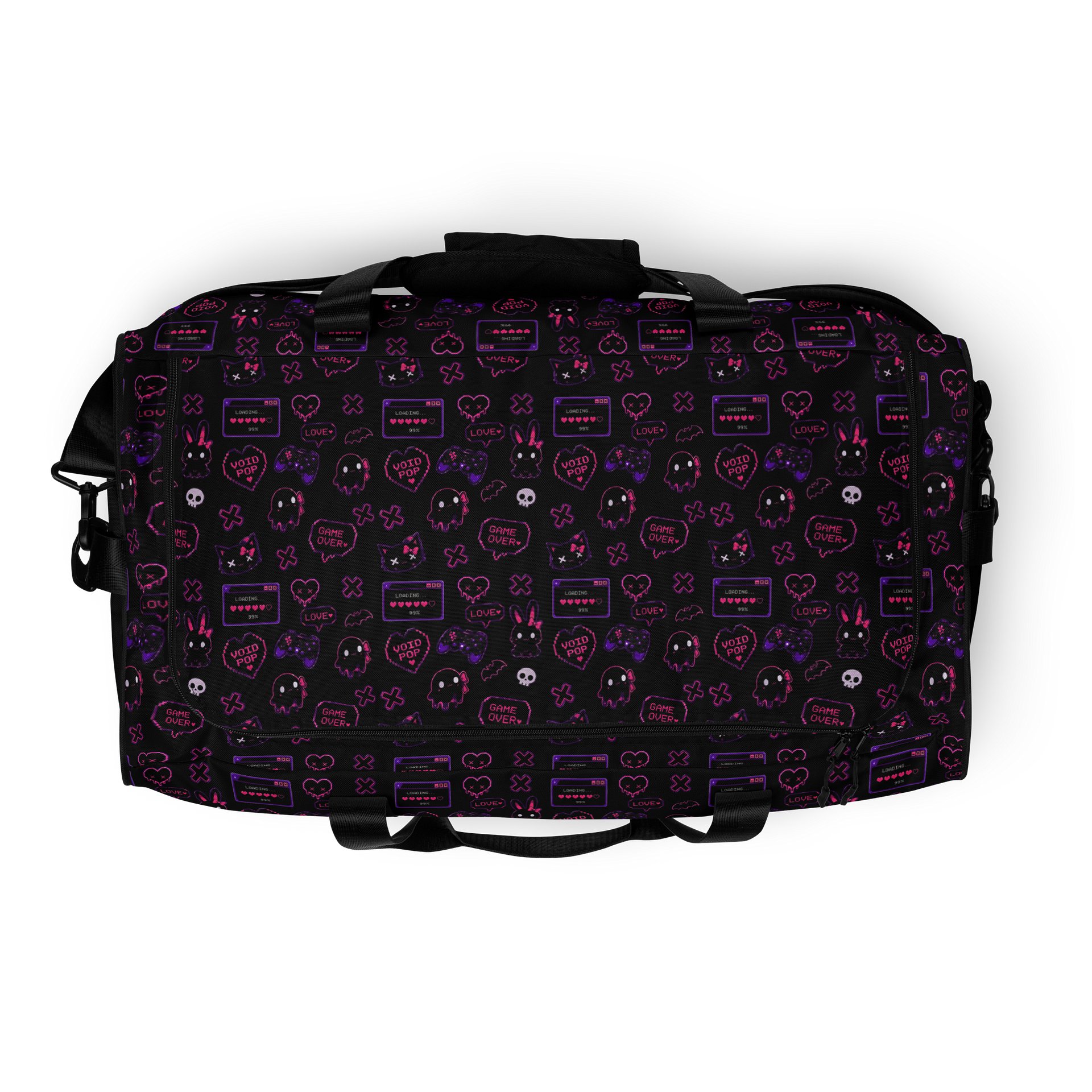 GAME OVER Duffle Bag product image (8)