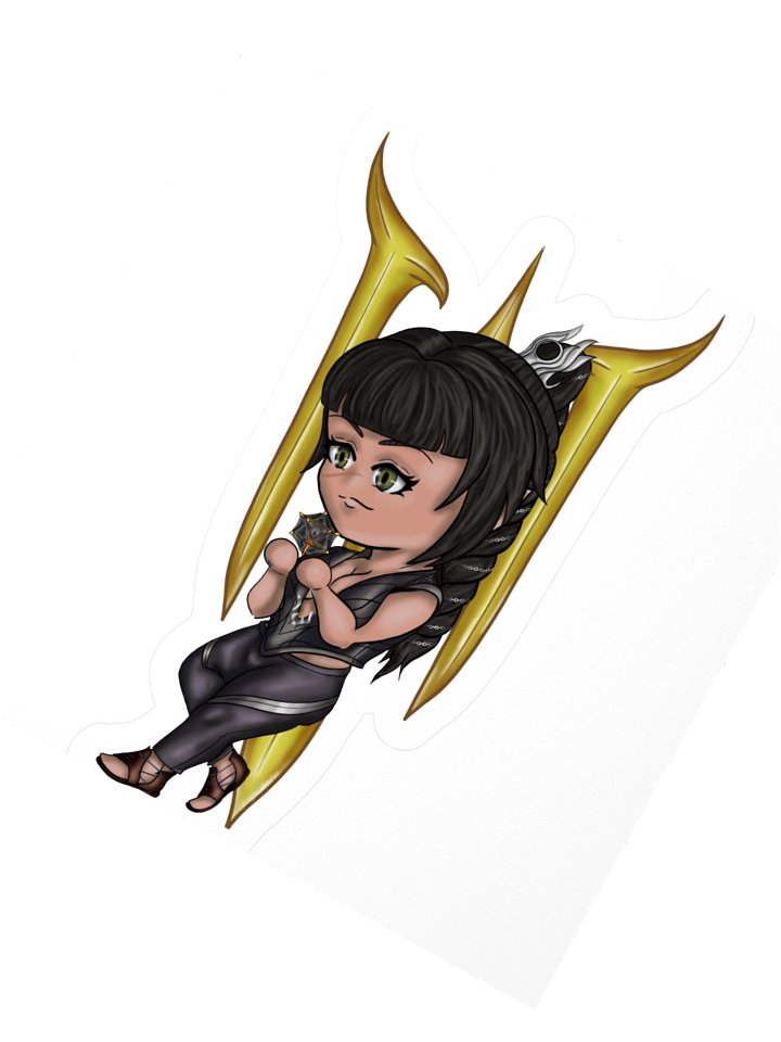Chib Daughter of Darkness Sticker product image (4)