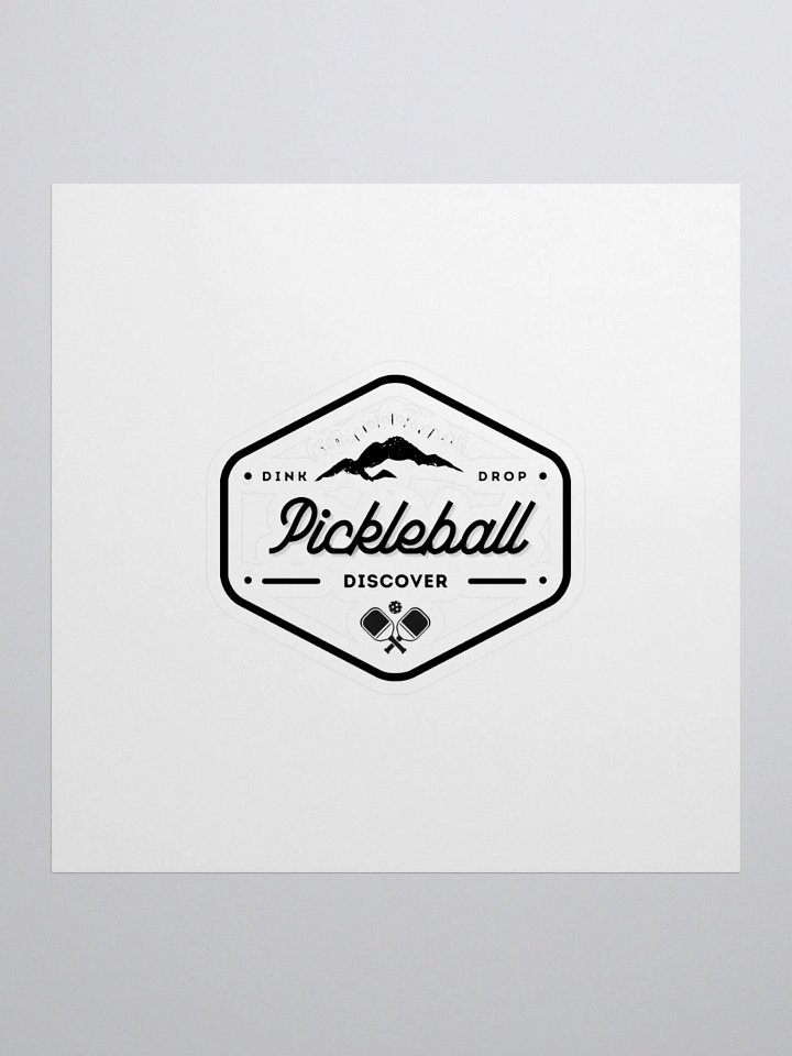 Discover Pickleball Kiss Cut Sticker product image (1)