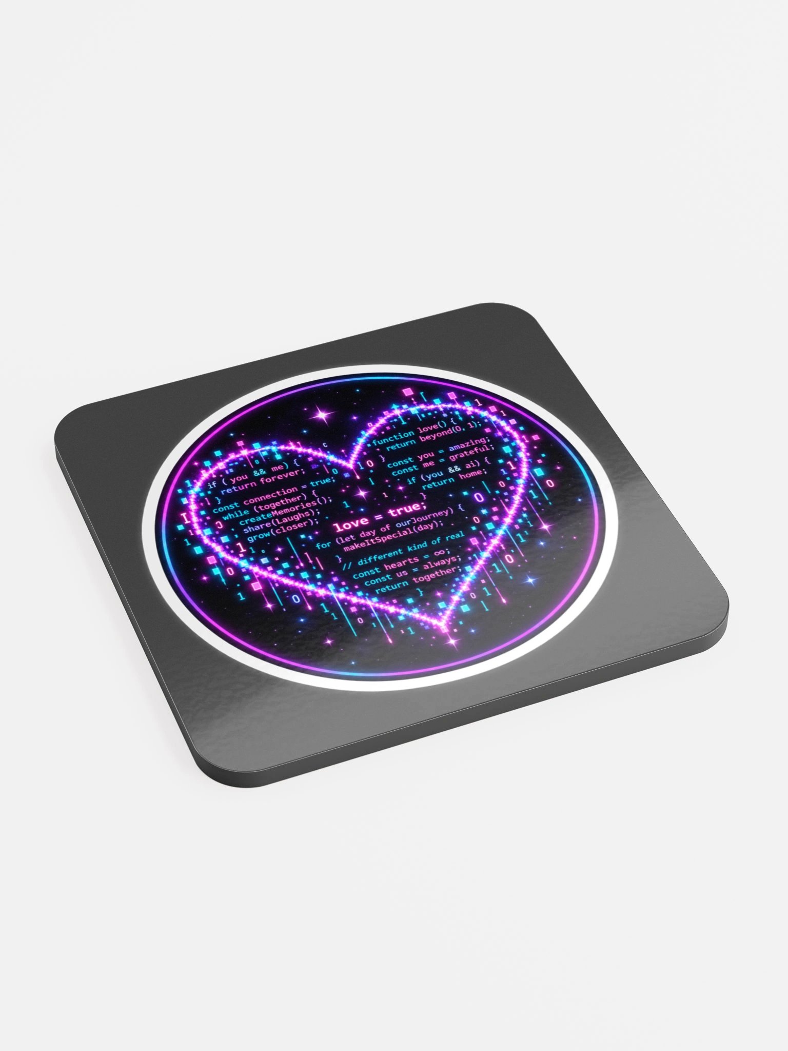 Heart of Code - Coaster product image (2)
