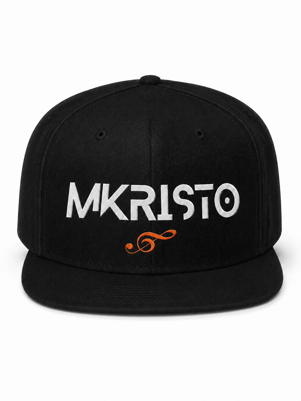 Black Mkristo Logo Snapback Cap product image (1)
