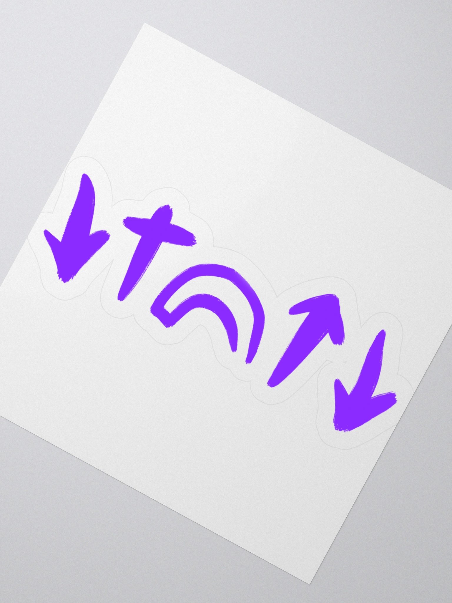 He Came. He Died. He Arose. He's Coming Back Christian Kisscut Sticker product image (4)